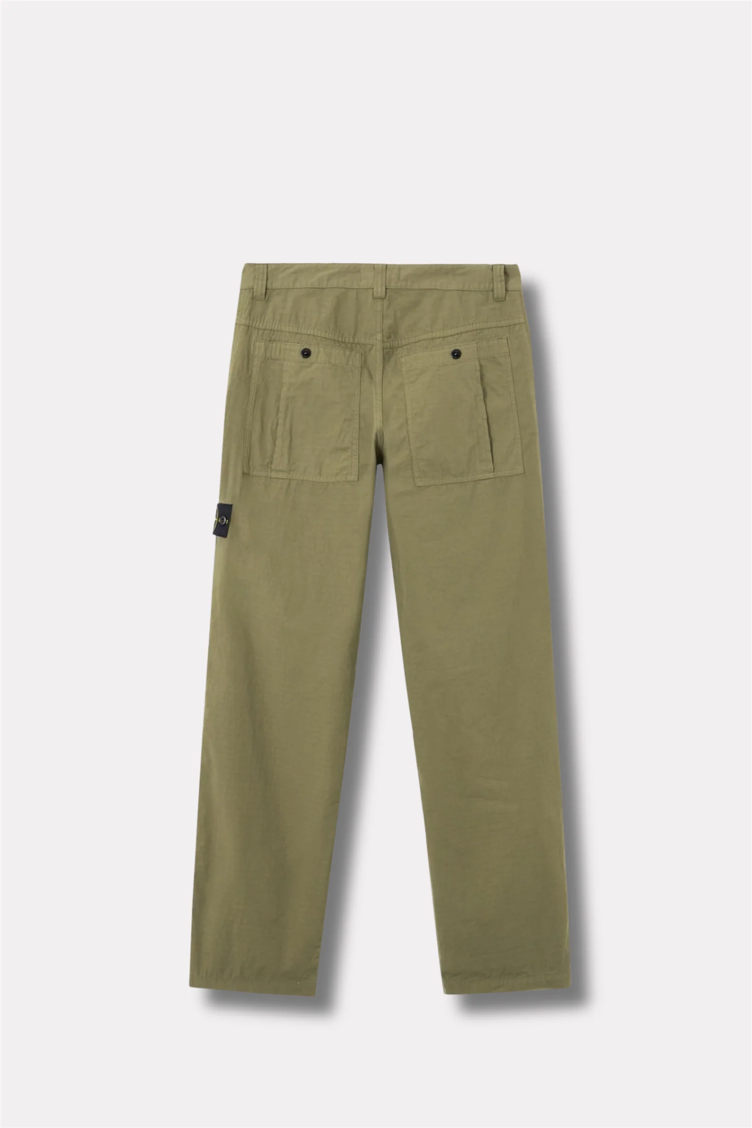 3100008 Relaxed-fit Chino Trousers With Pockets Military Green - Image 2
