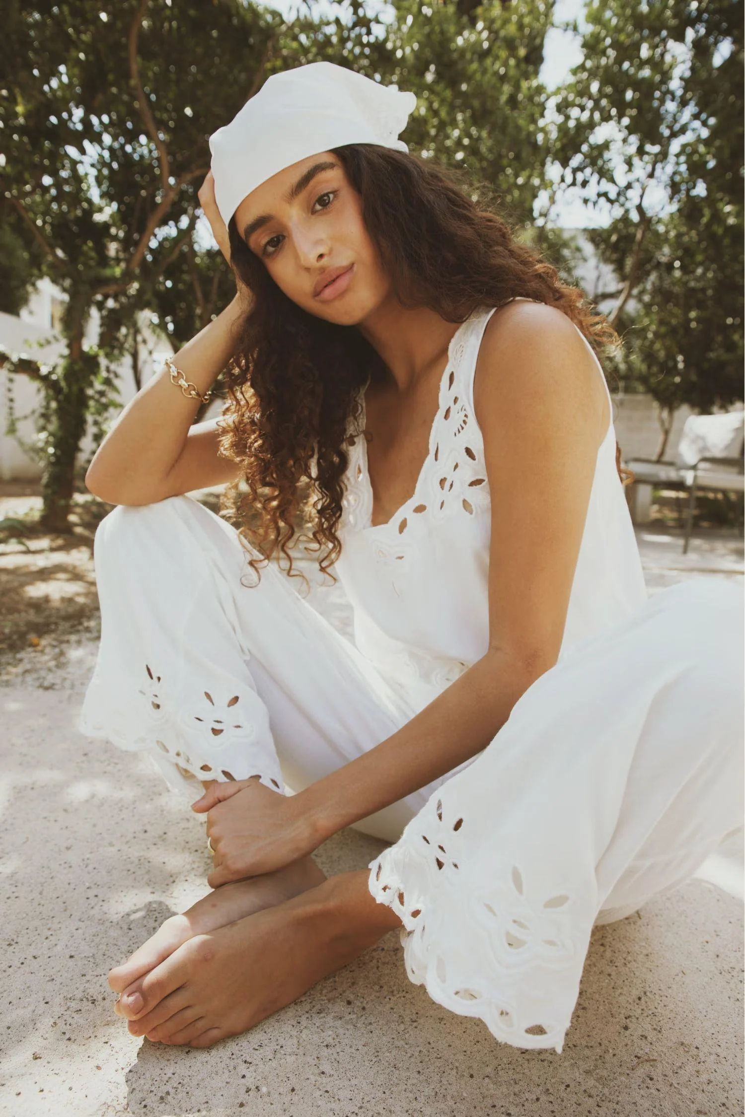 Everly Trouser - White - Image 6