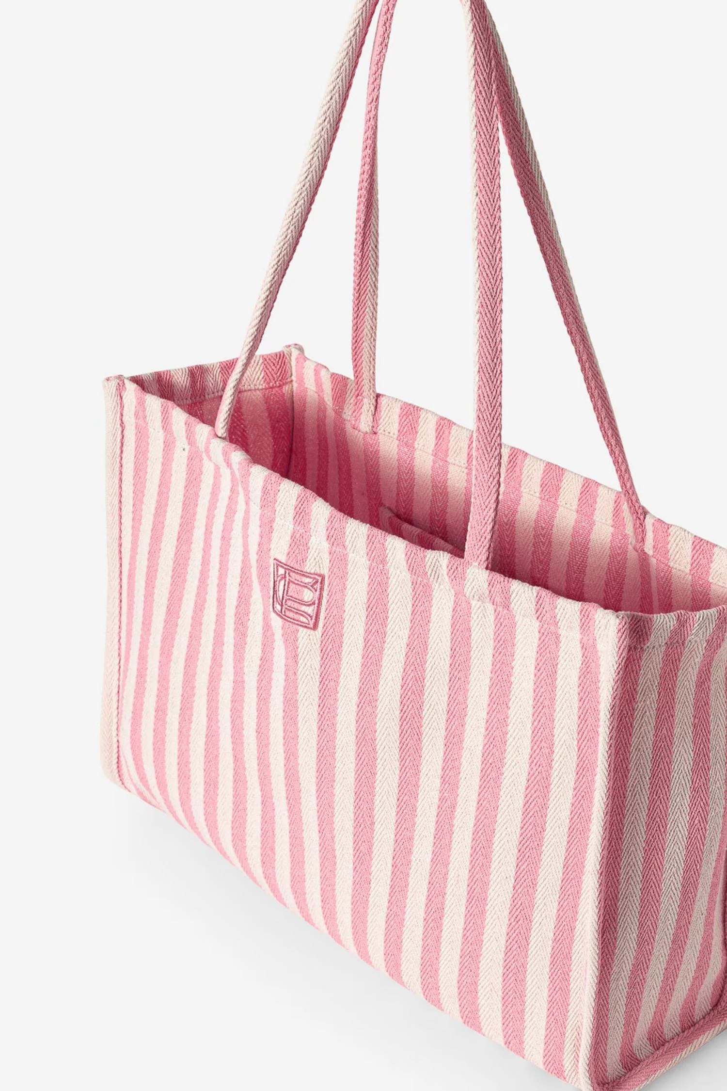 Ivy Tote bag - Light pink stripe - Image 4