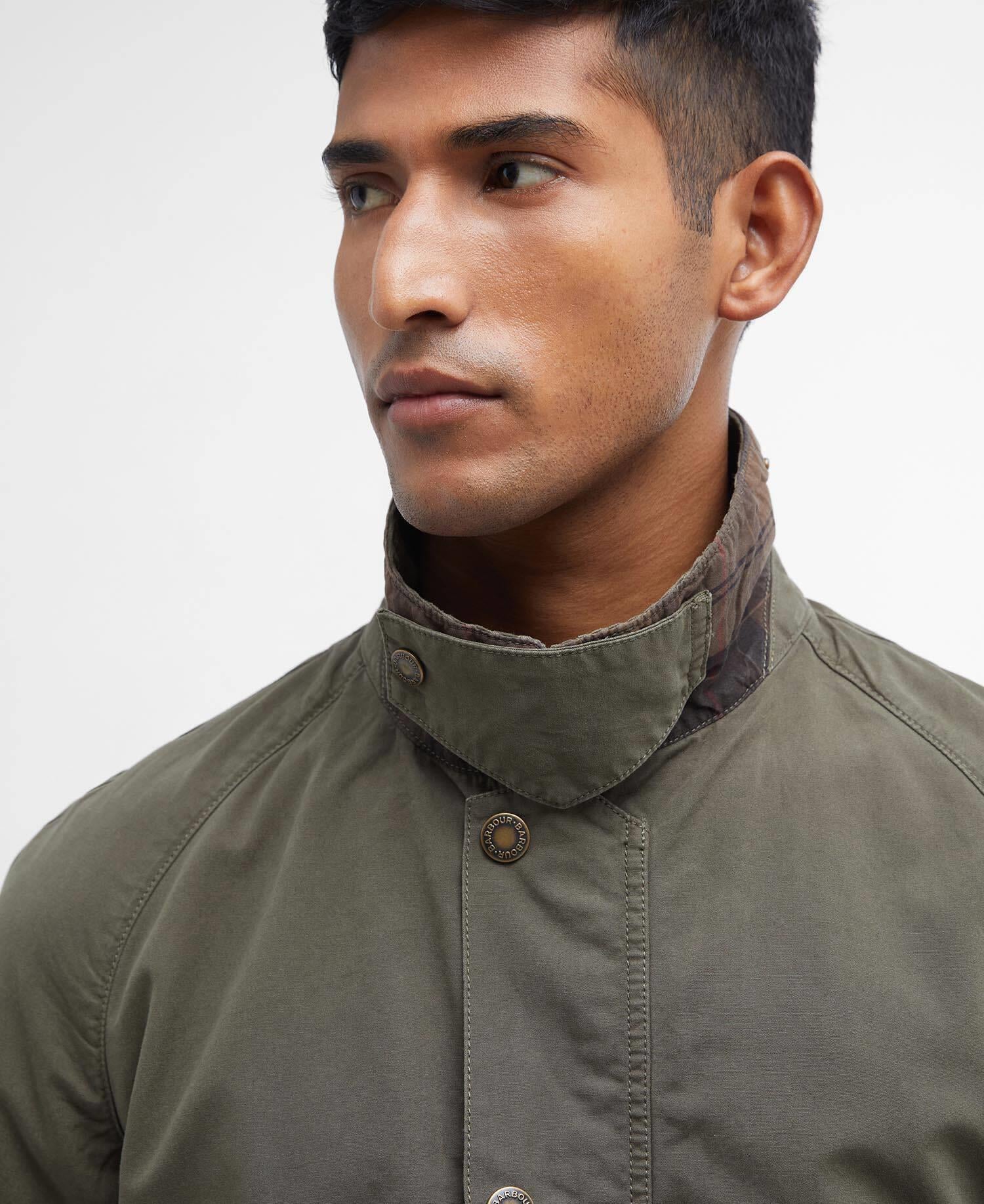 Ashby Casual Jacket Olive - Image 5