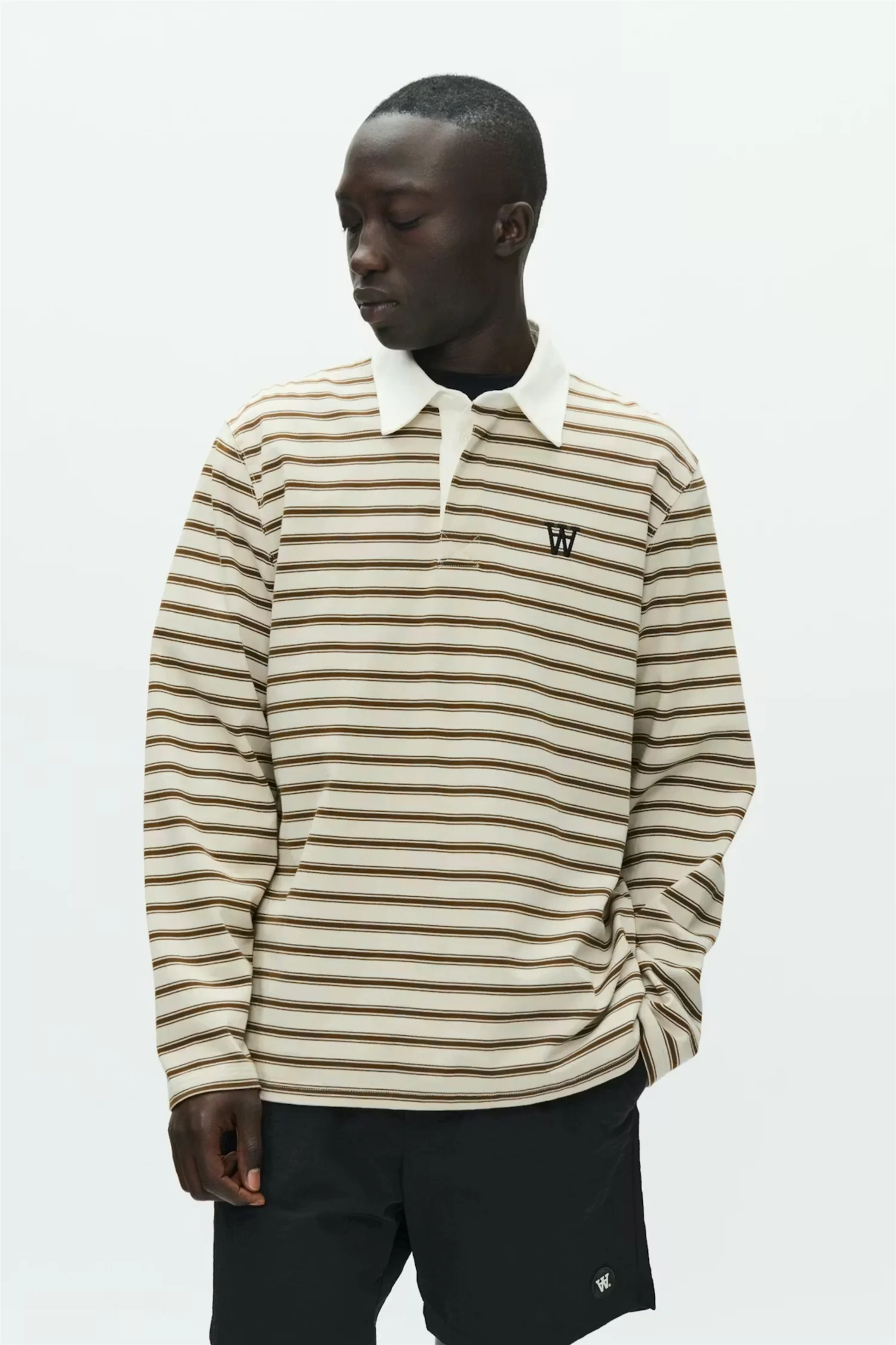Landon Polo Desert Palm Stripe - Image 2