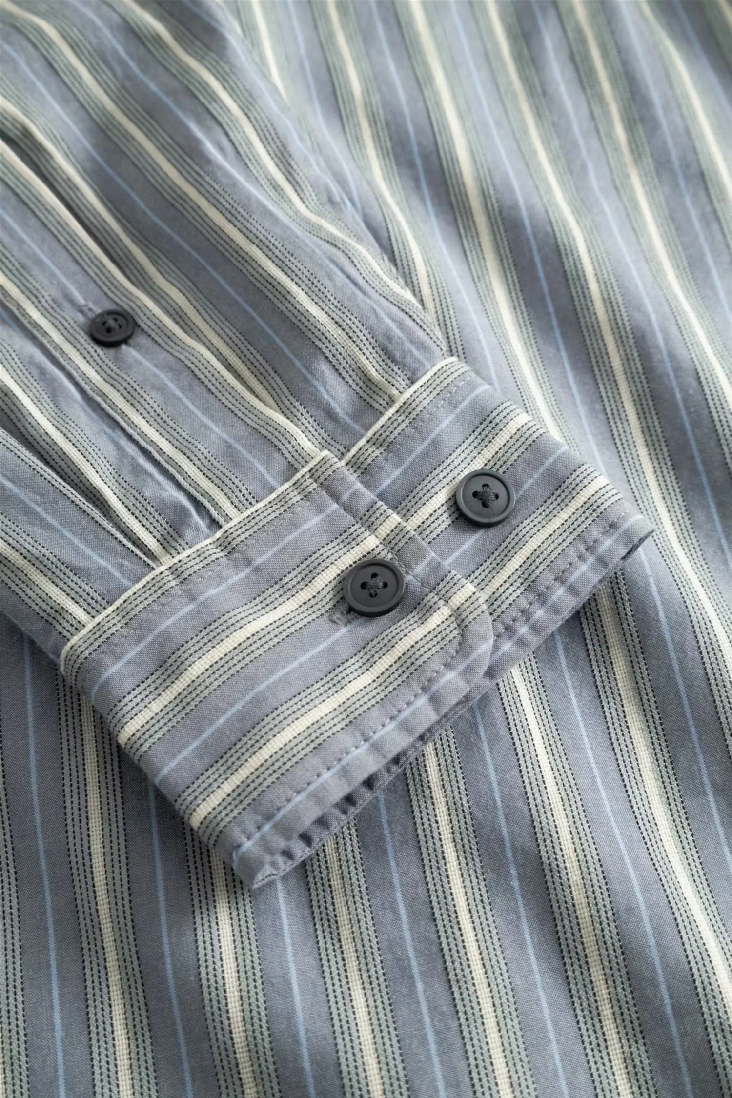 Carter Shirt Vintage Blue Stripe - Image 6
