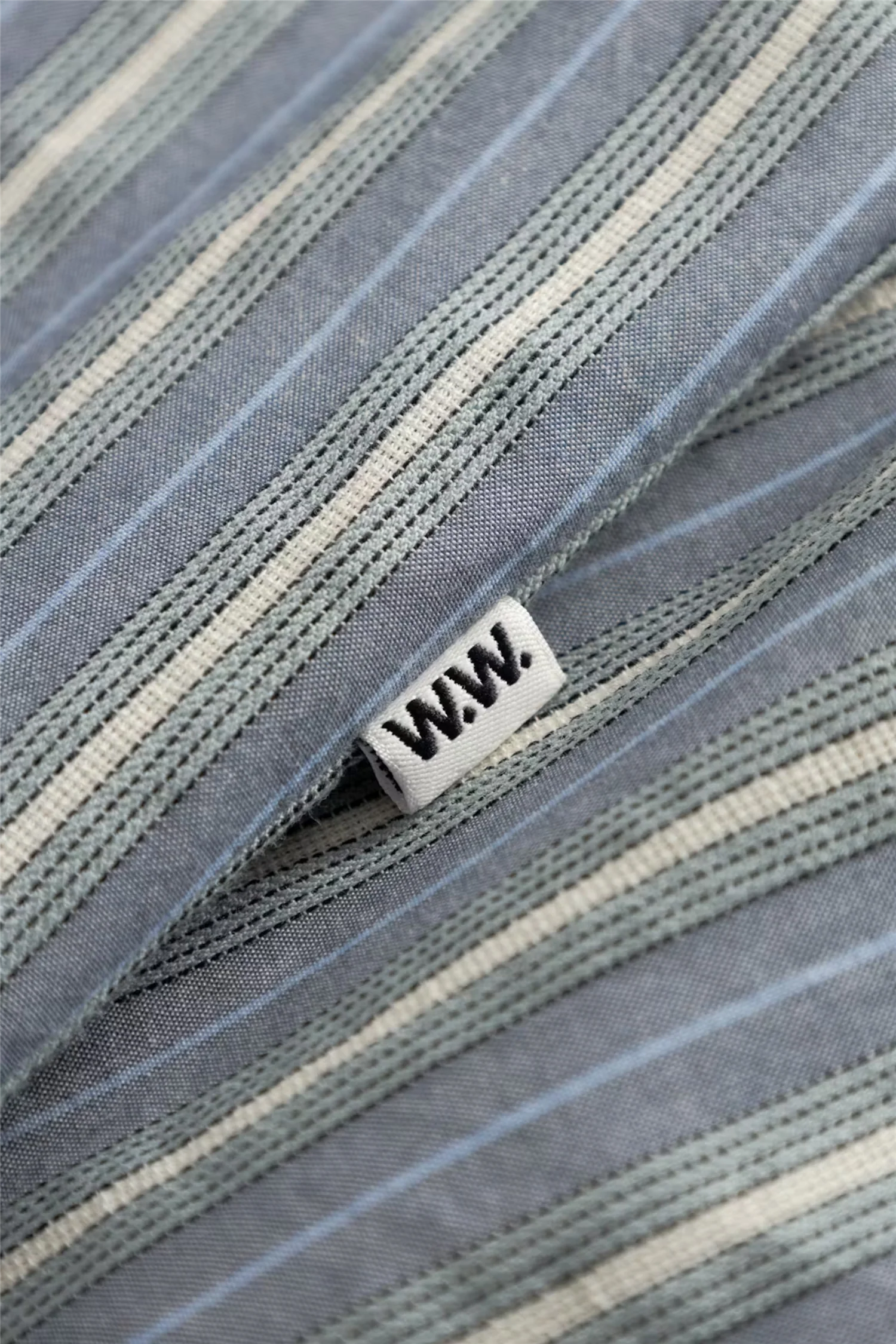 Carter Shirt Vintage Blue Stripe - Image 7