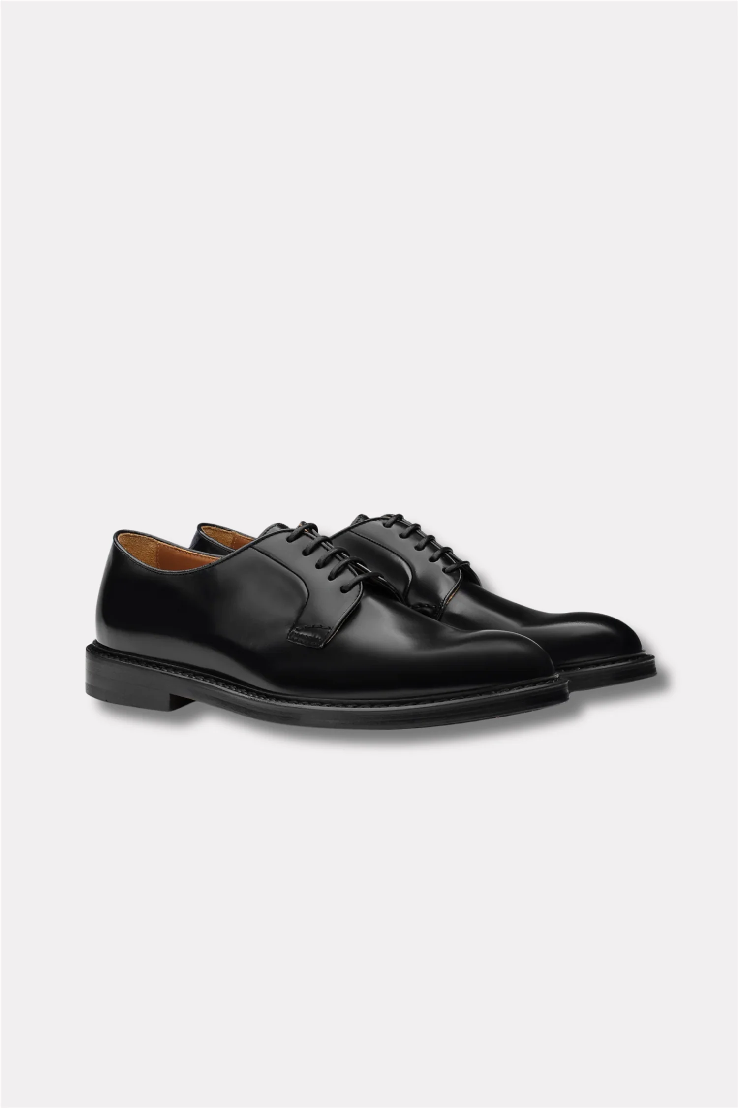 Black Leather Lace-Up - Image 2