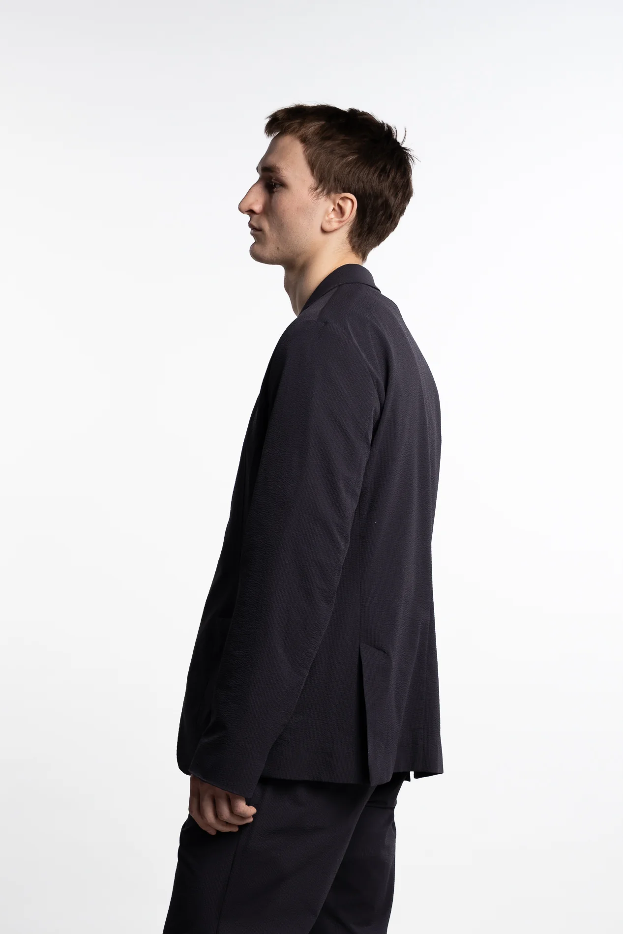 Seer-Crease Jacket Blue Navy - Image 3