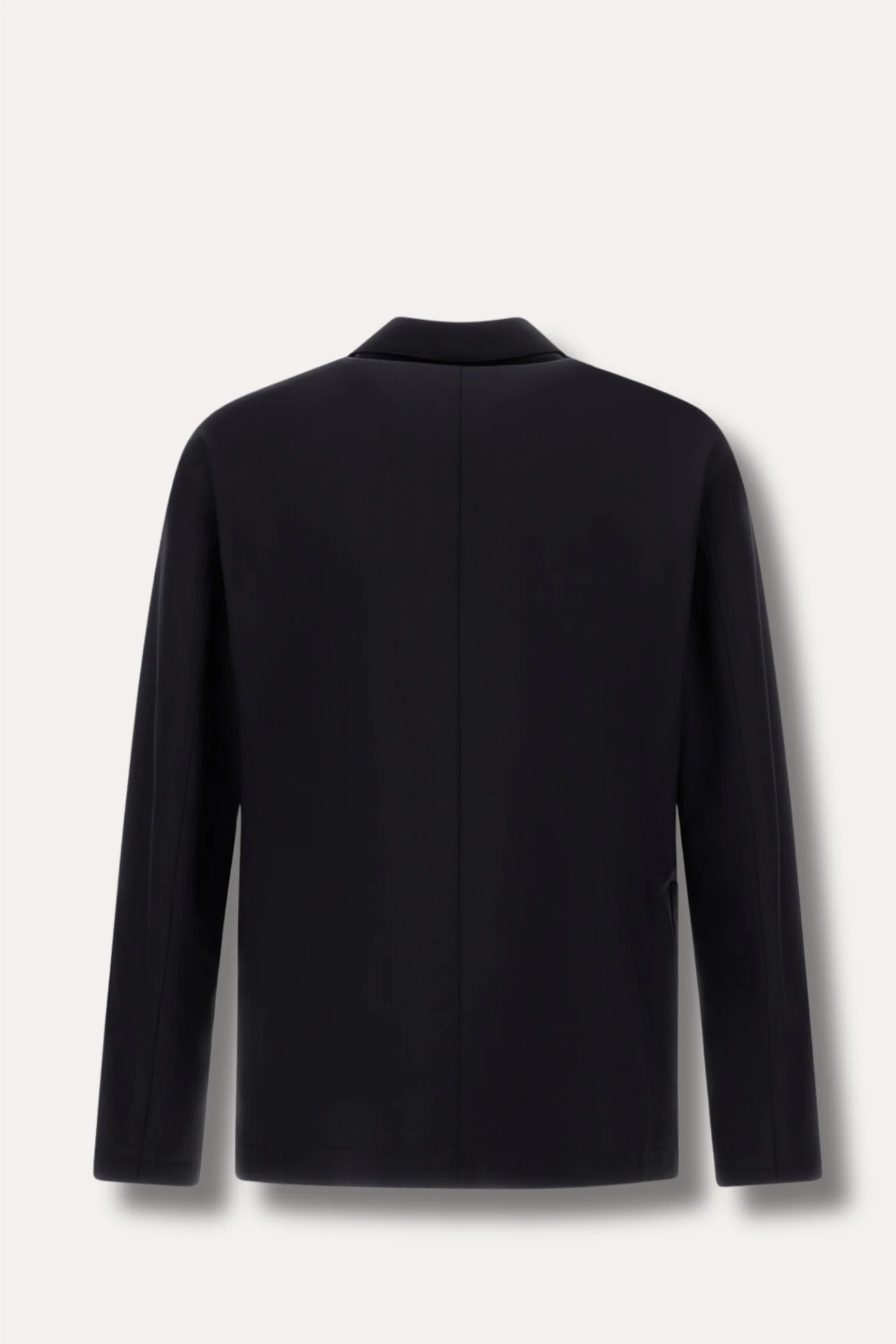 Light Stretch Wool Jacket Navy Blue - Image 6