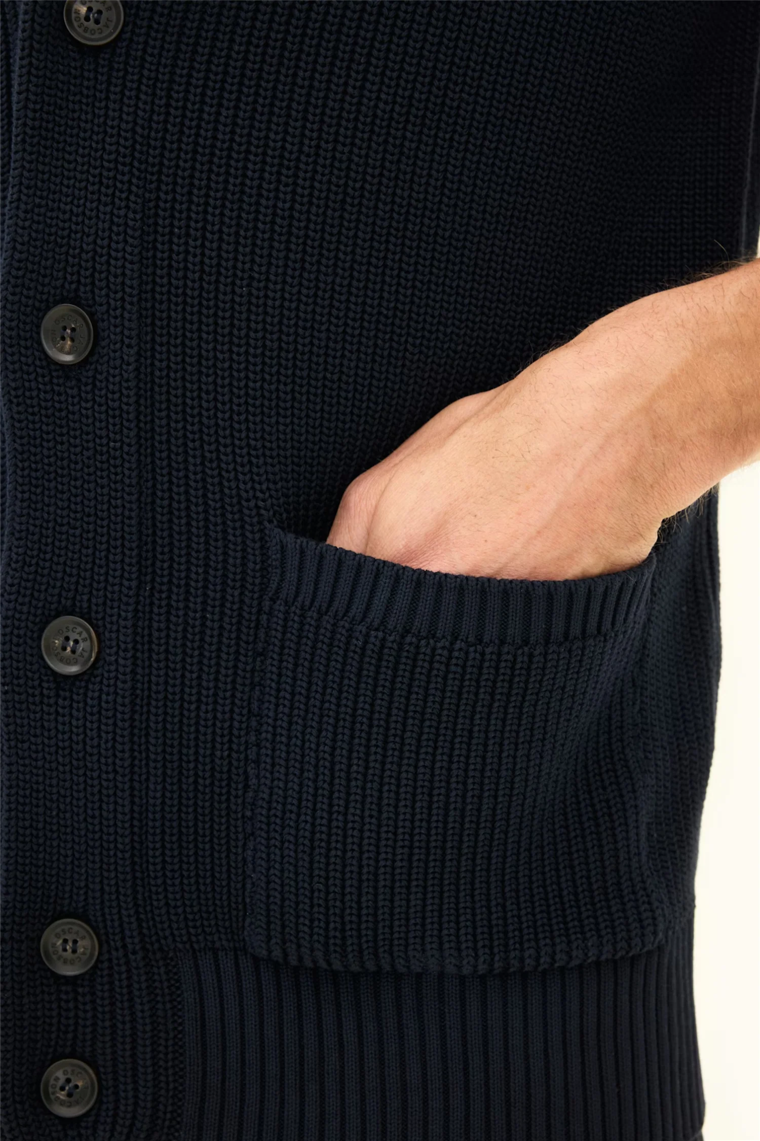 Roland Cardigan Night Blue - Image 6