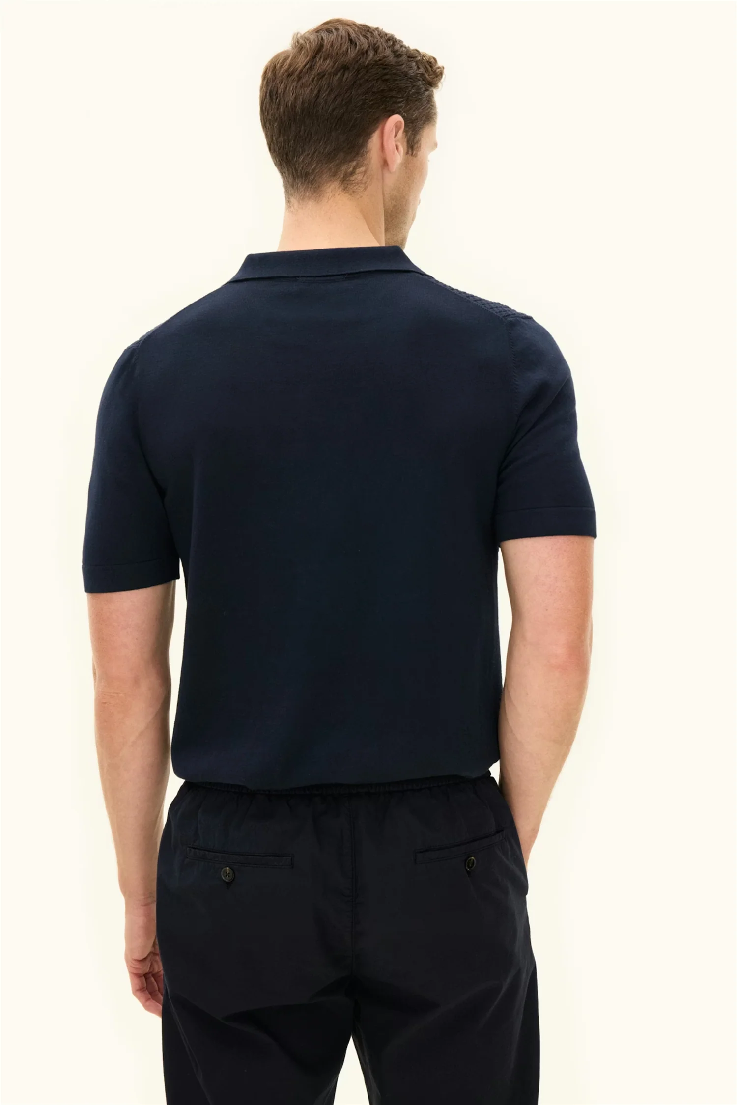 Alf Poloshirt S-S Night Blue - Image 6