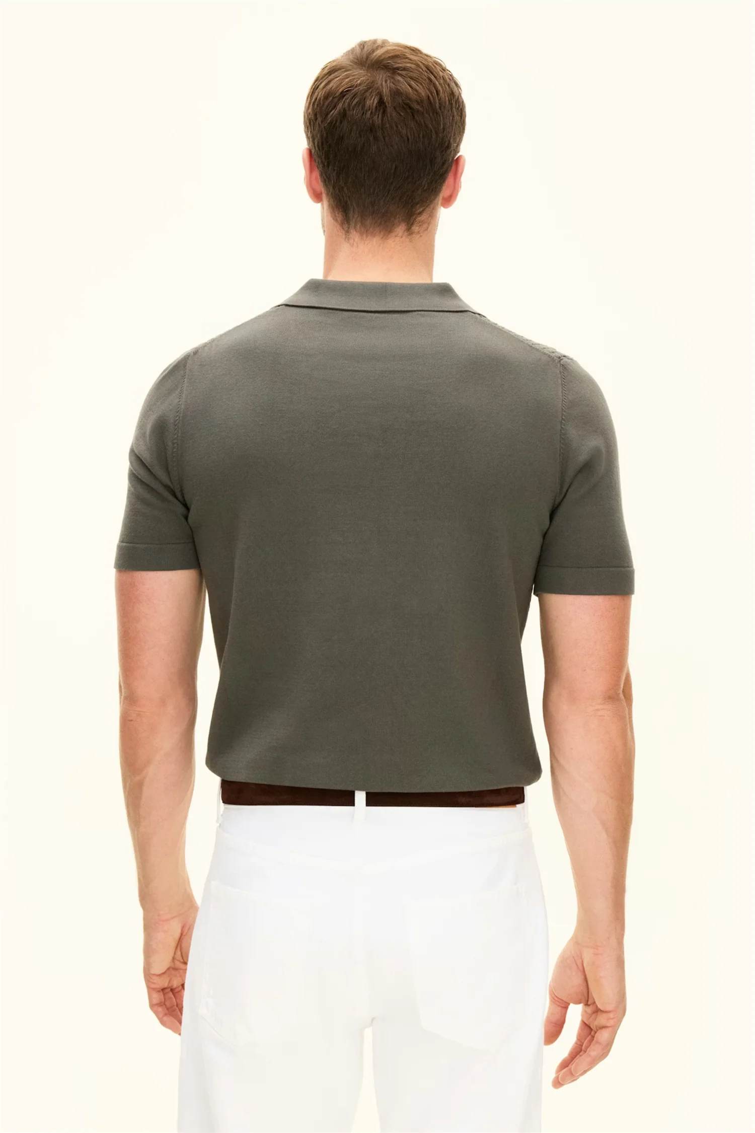 Alf Poloshirt S-S Nettle Green - Image 4