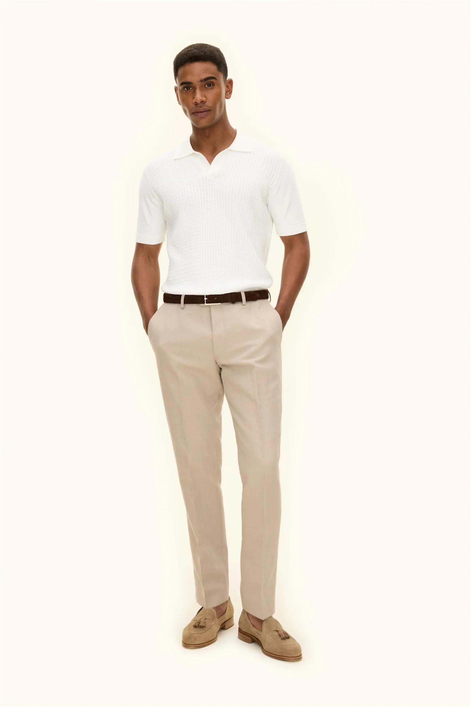 Alf Poloshirt S-S Snow White - Image 3