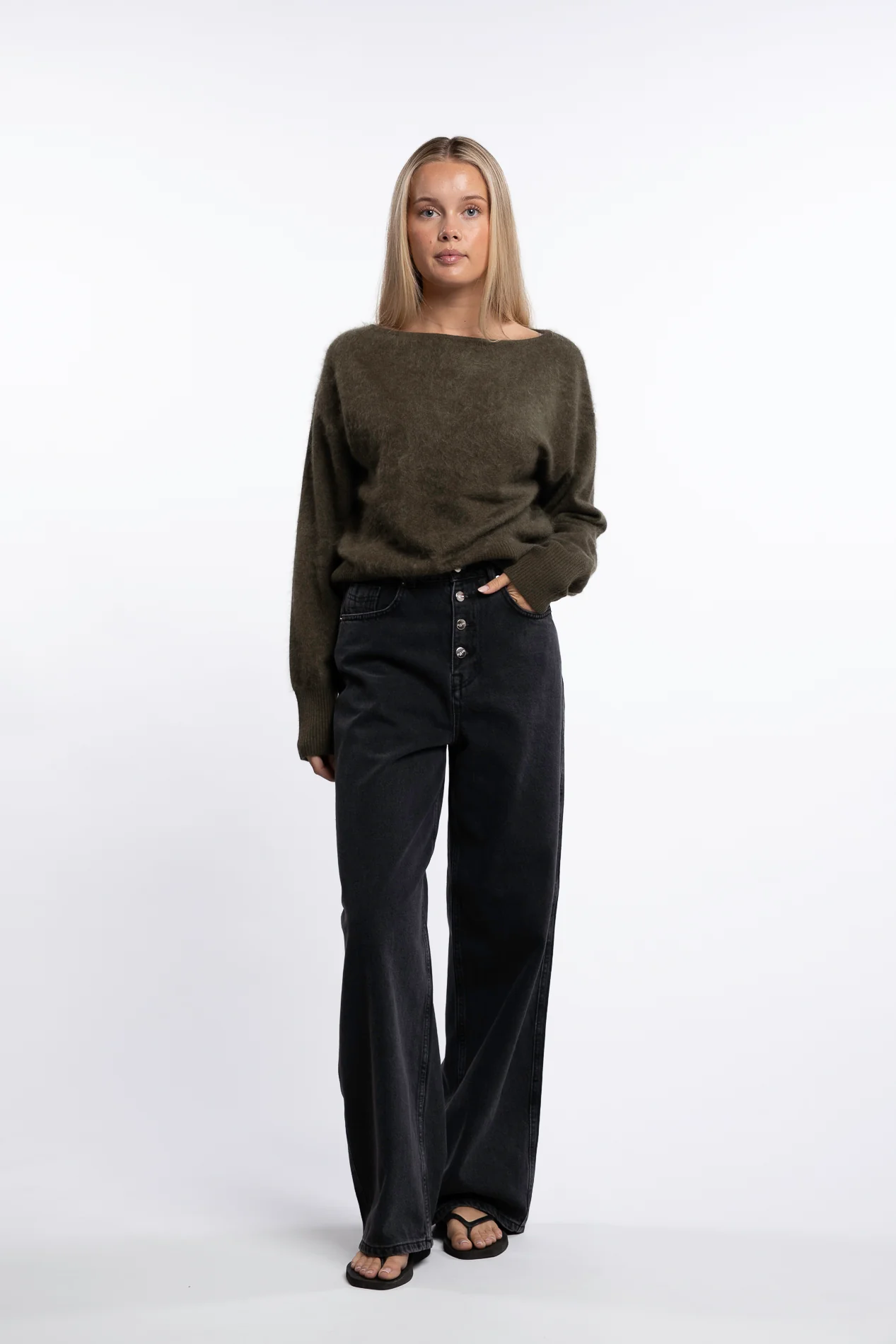 Loose Pant- Washed Black - Image 5
