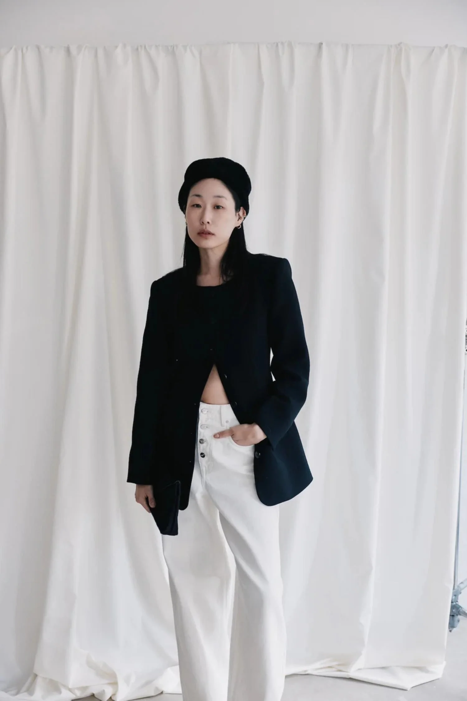 Loose Pant- Cream - Image 3