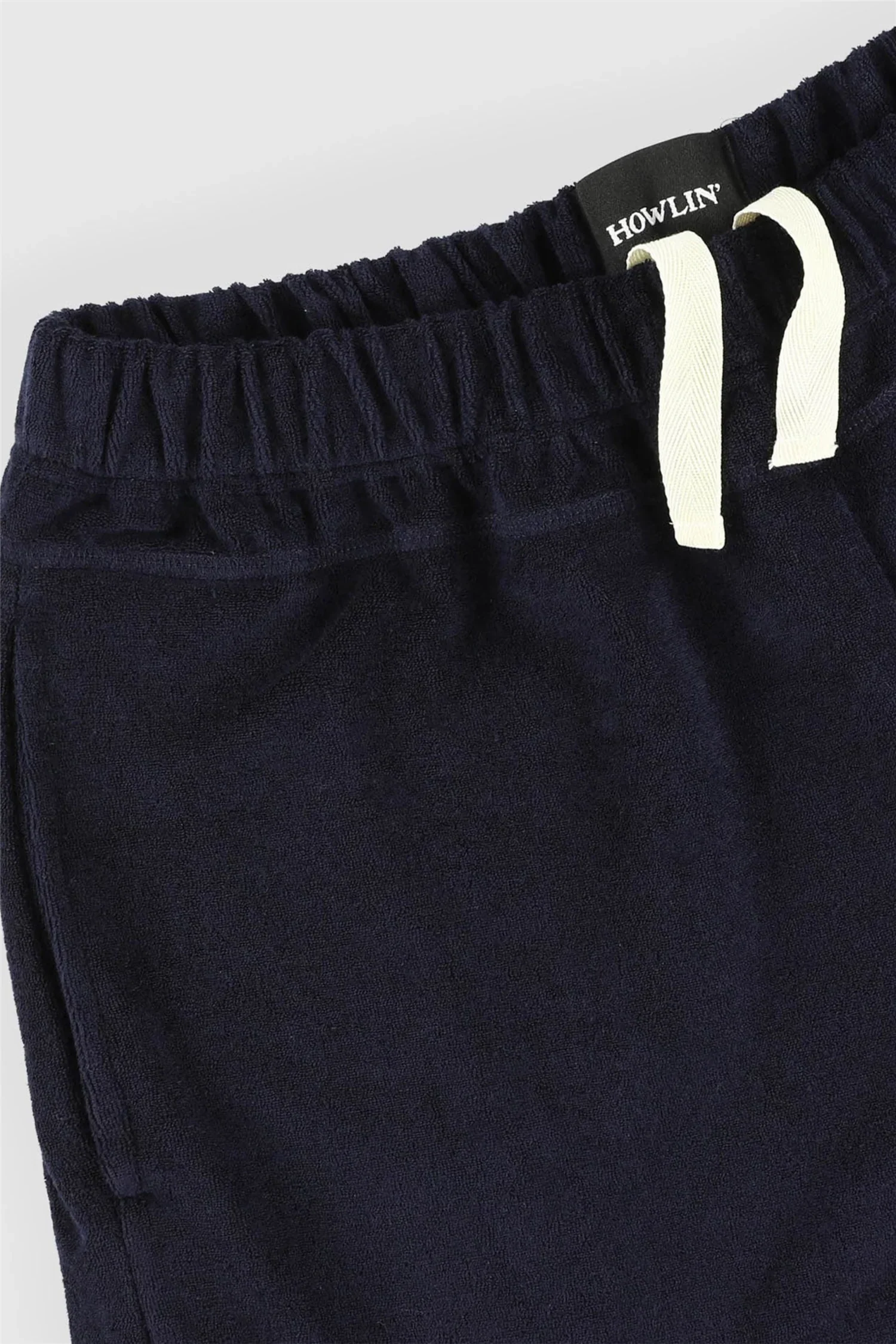 Towel Shorts Navy - Image 3