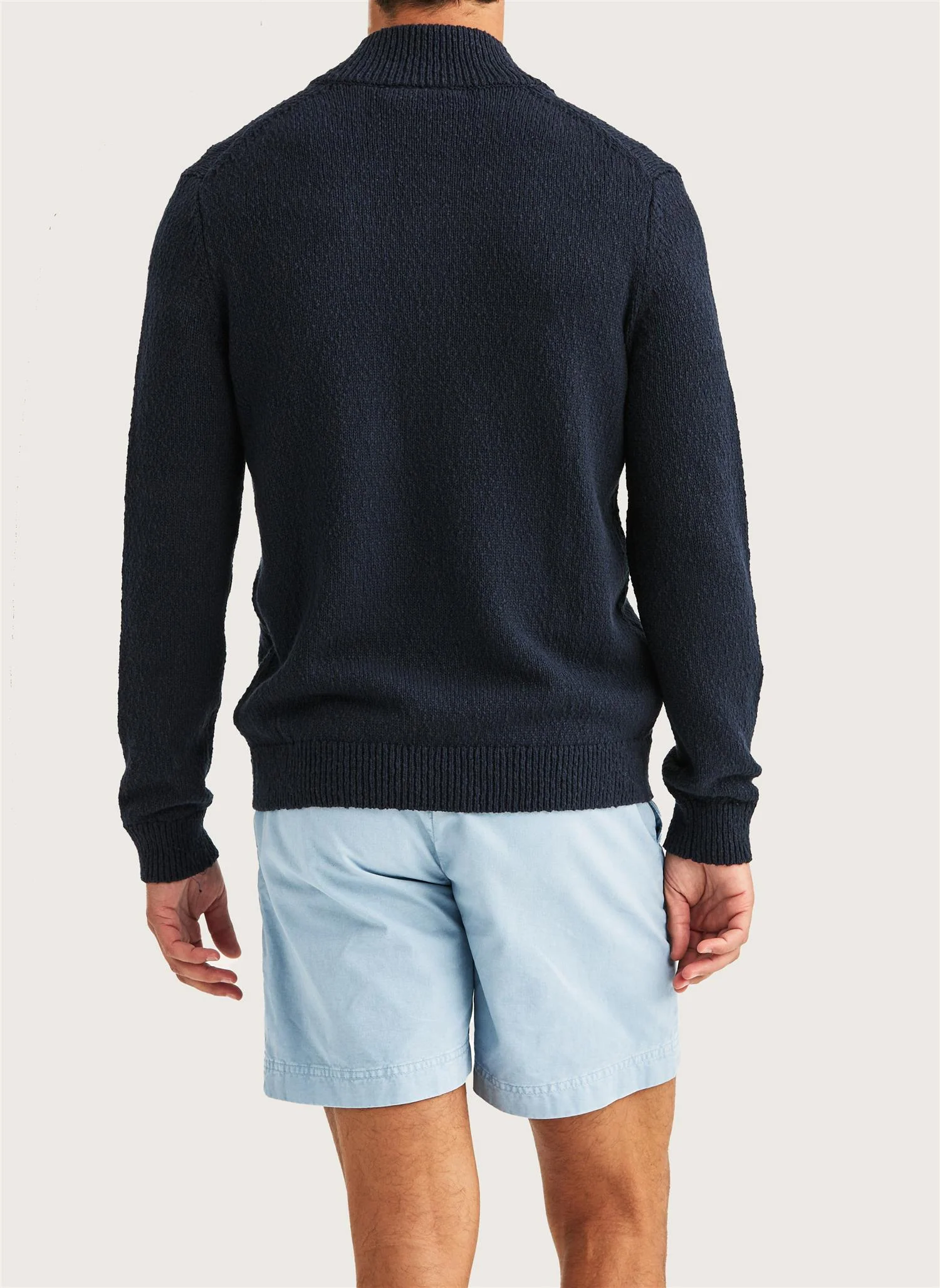 Windham Button Cardigan Old Blue - Image 2