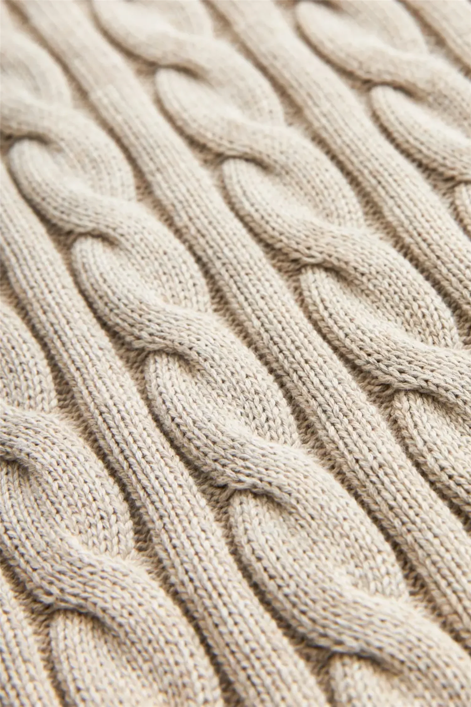 Ethan Cable Oneck Khaki - Image 5