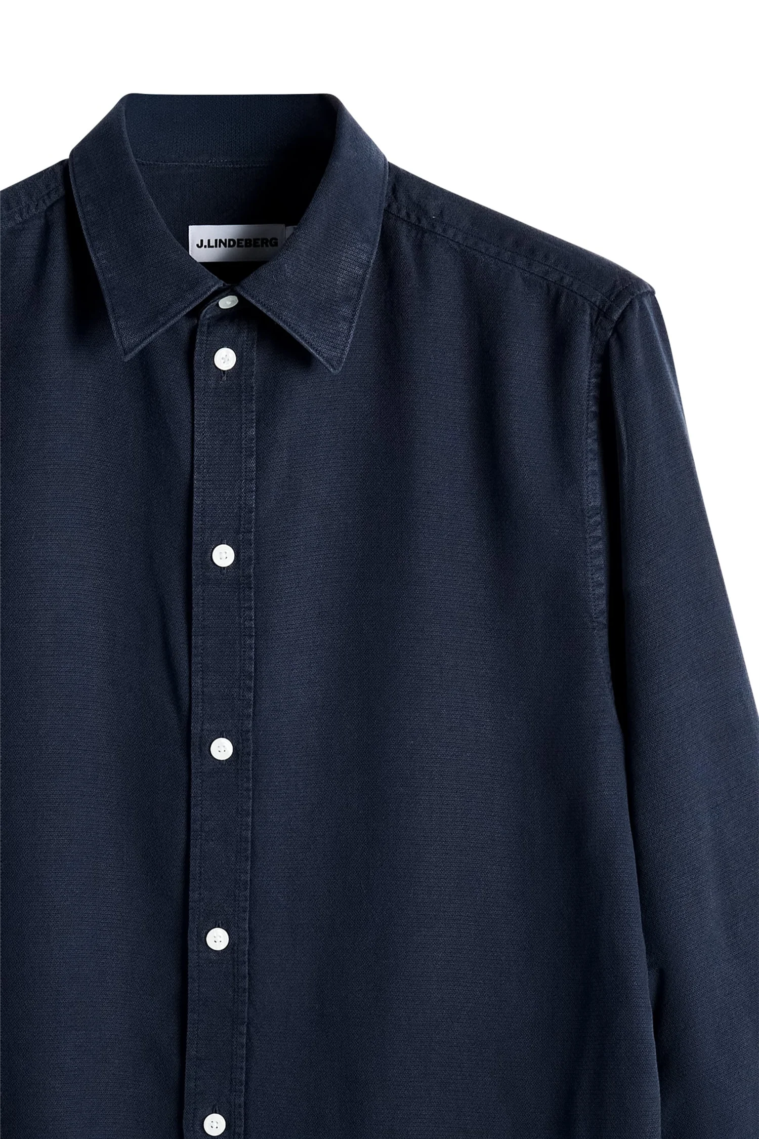 Zachary Gmd Tencel Shirt Navy - Image 2