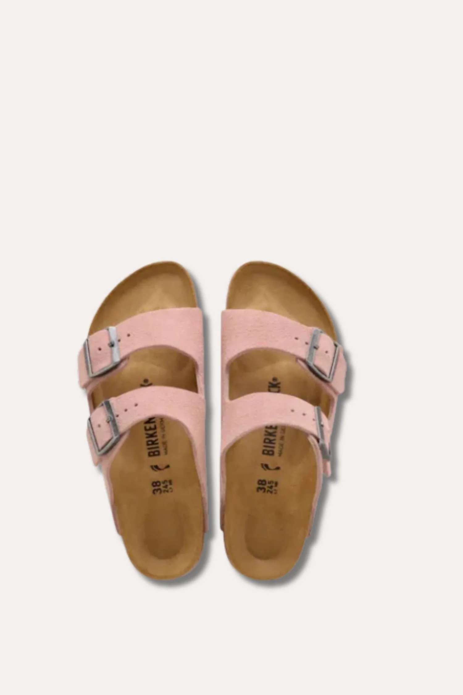 Women's Arizona Suede Leather- Pink Clay - Image 7