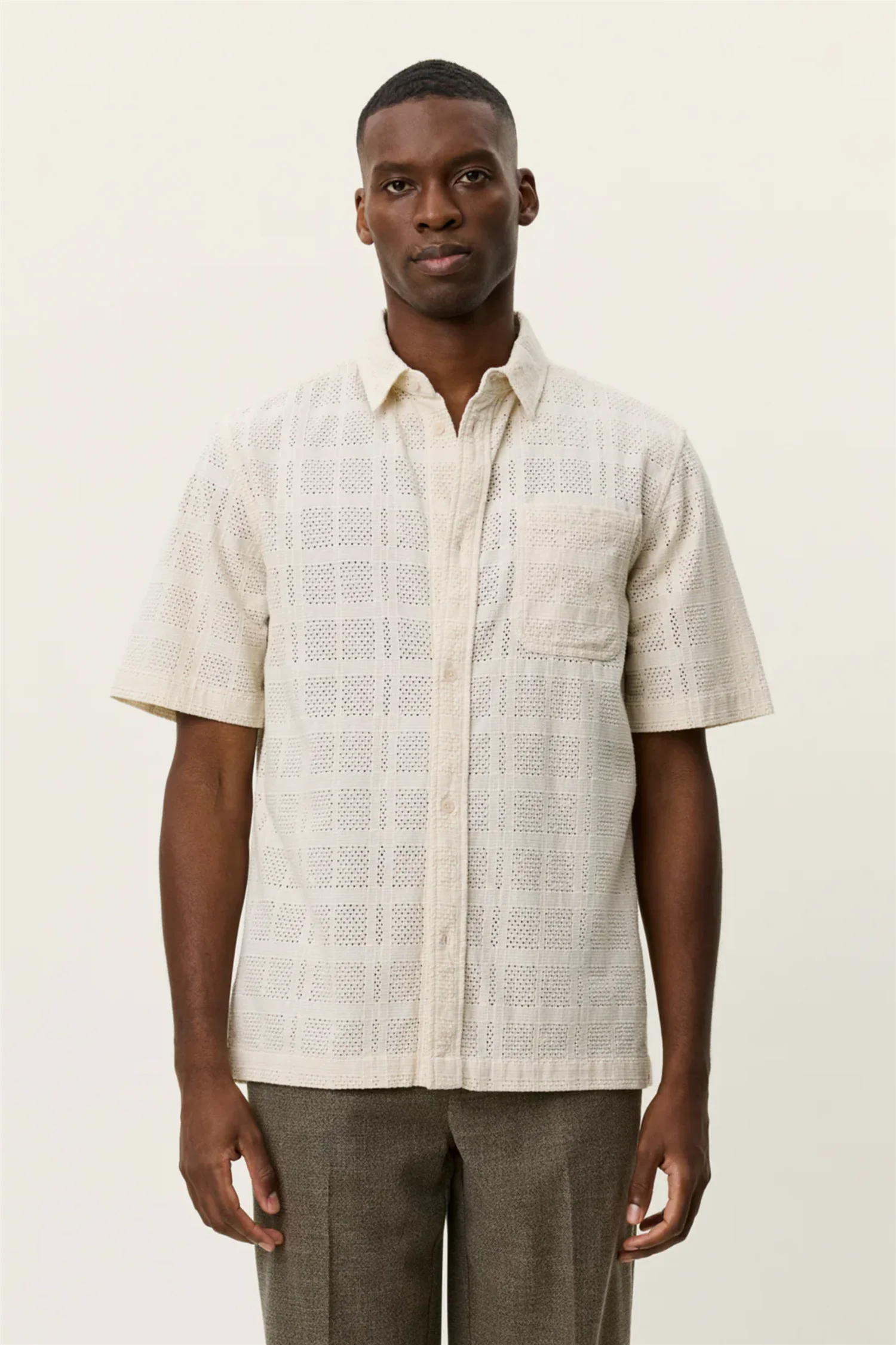 Charlie SS Shirt Ivory - Image 5