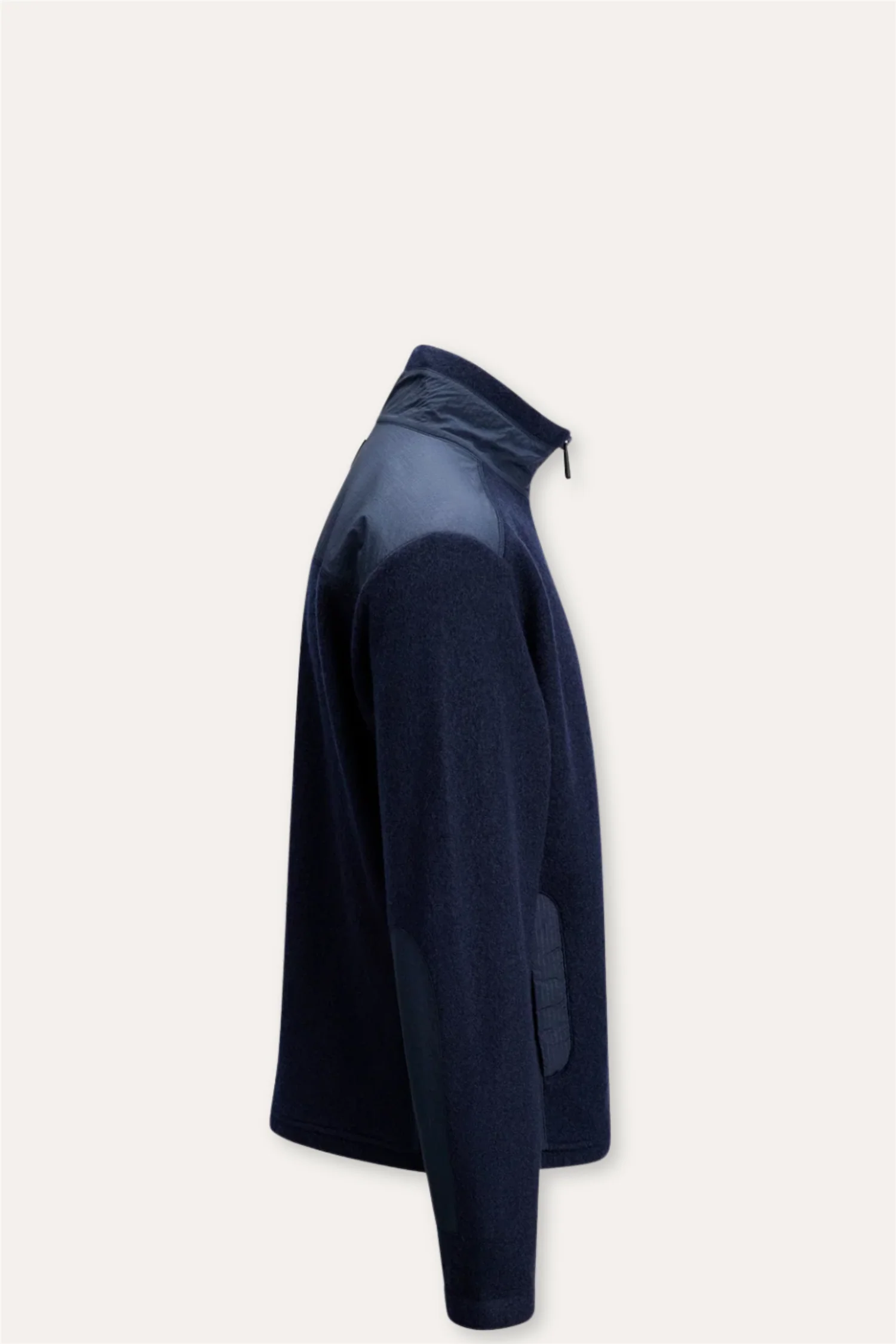 Cesano Boiled Wool Navy - Image 3
