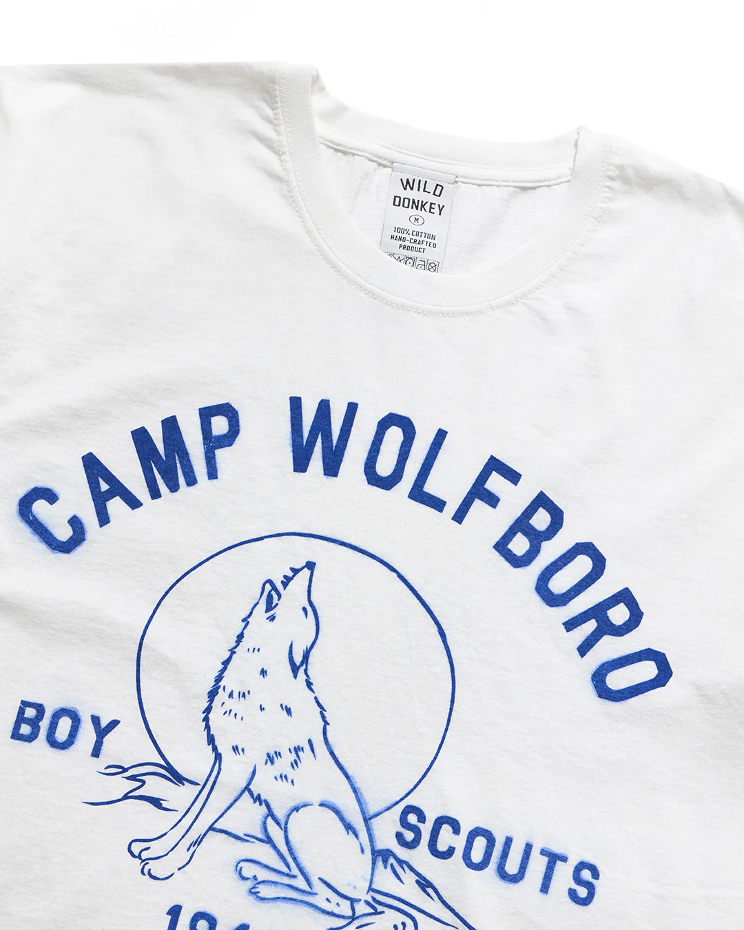 Wolfboro T-Shirt White - Image 3