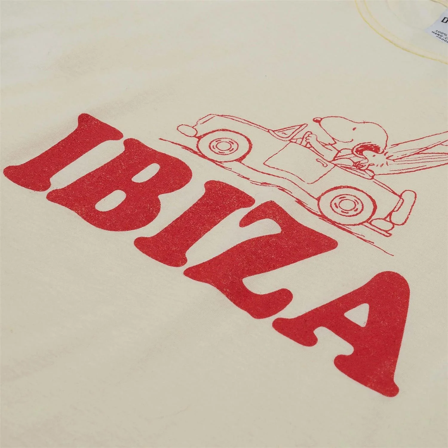 Ibiza T-Shirt Light Dyed Yellow - Image 4
