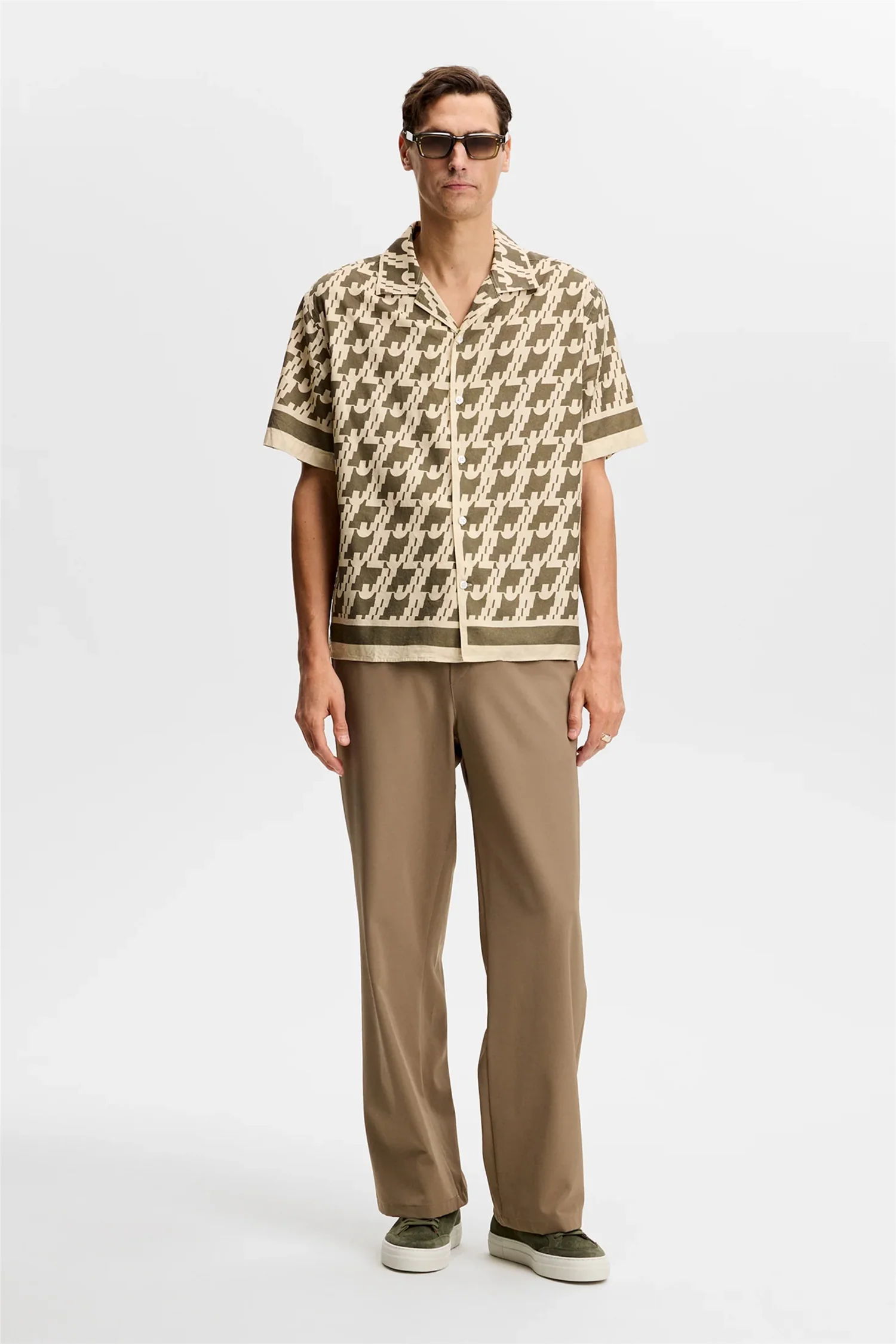 Ellis Border Resort Shirt Glitch Kalamata - Image 4