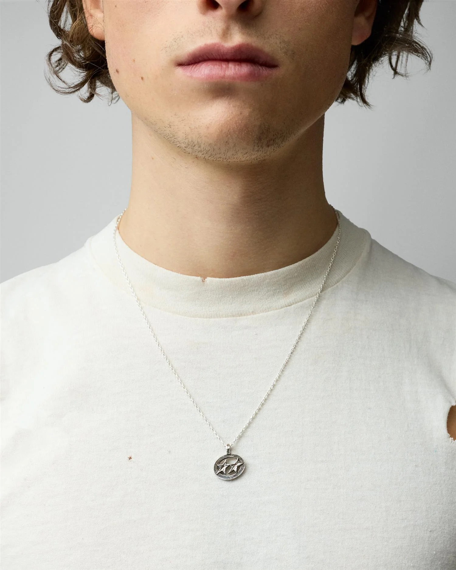 Superstar Necklace Silver - Image 2