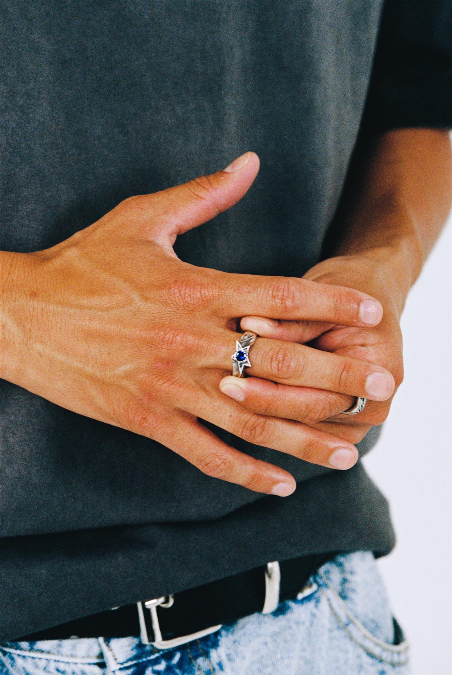 Blue Calda Ring Silver - Image 2
