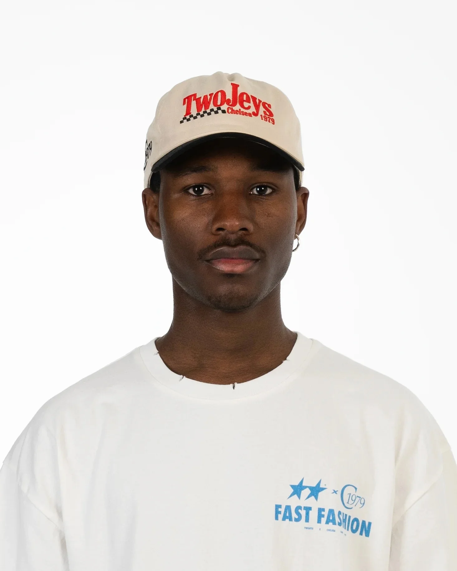 Racing Cap Beige/Navy - Image 2