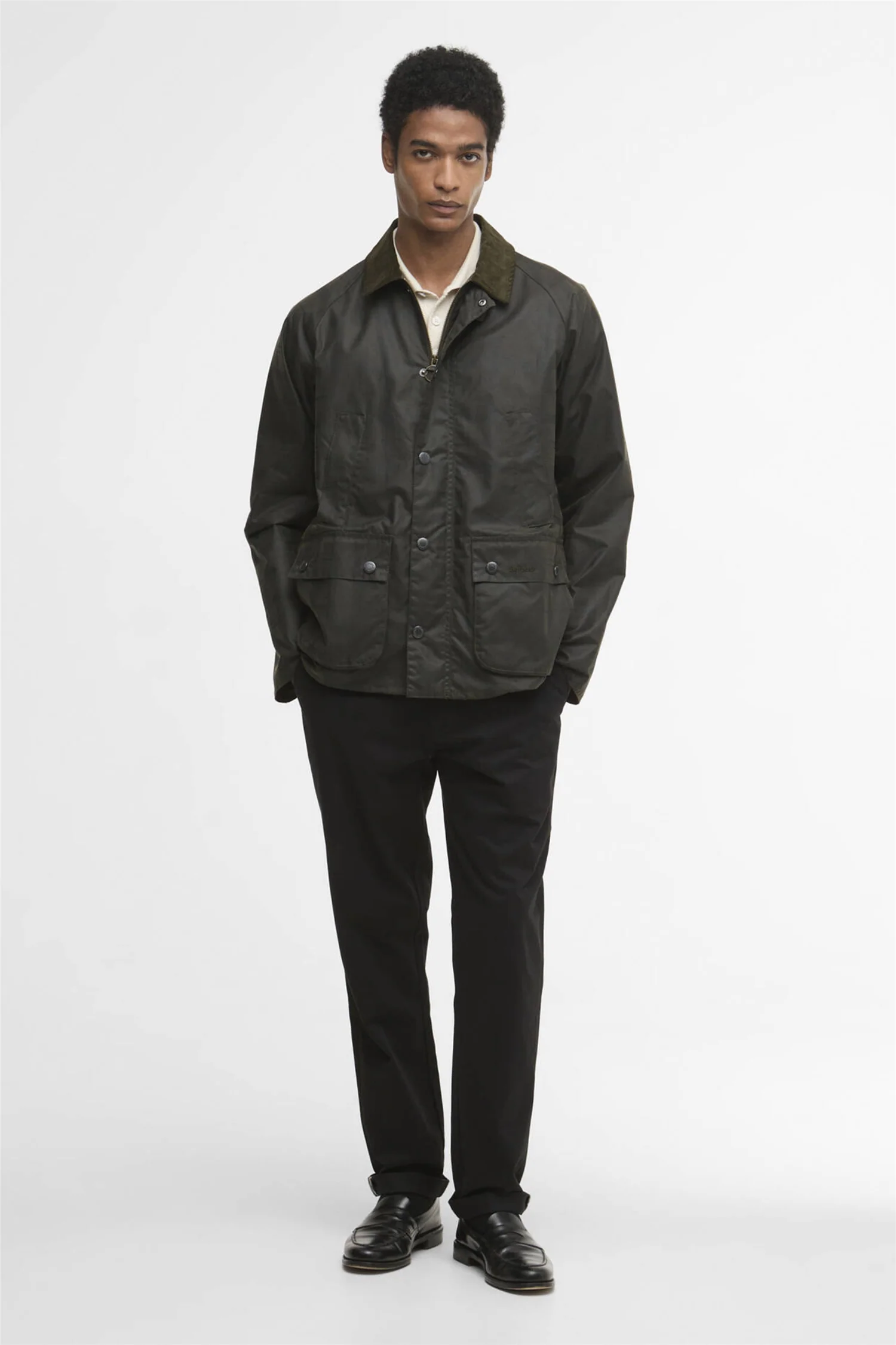 Tartan Ambleside Waxed Jacket Archive Olive Tartan - Image 3