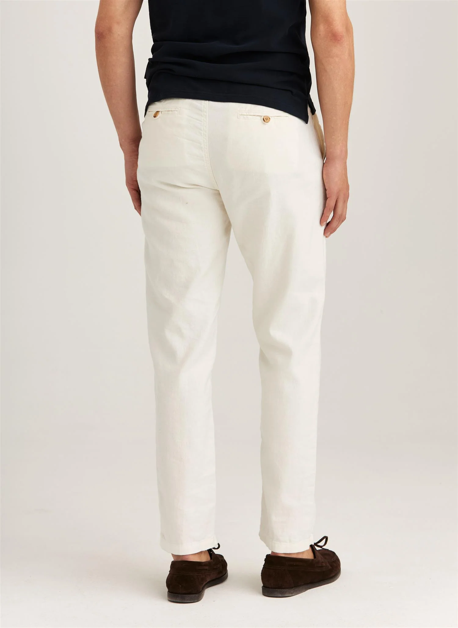 Fenix Linen Trouser Off White - Image 2