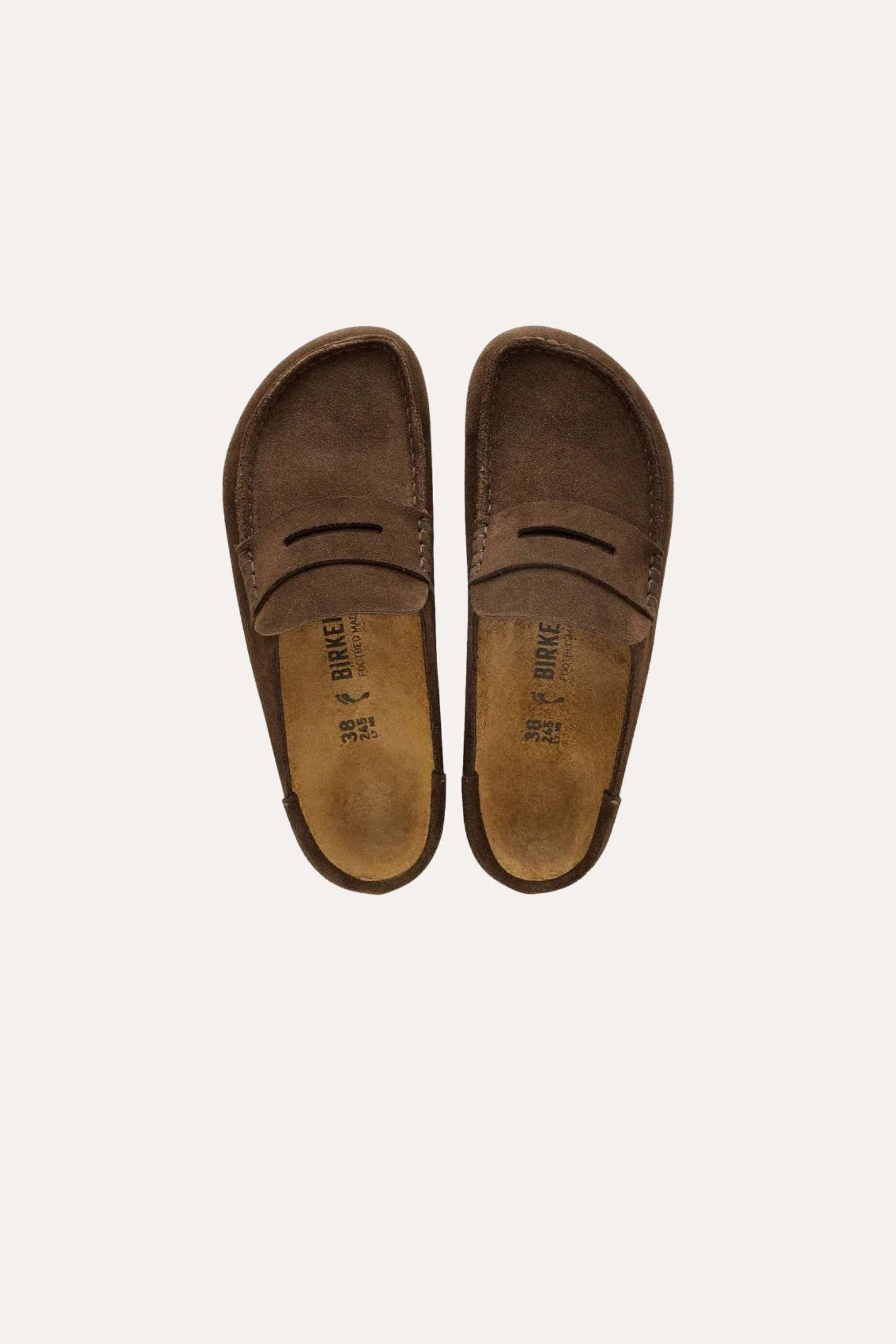 Women's Naples Wrapped Suede Leather- Carafe Tonal - Image 3