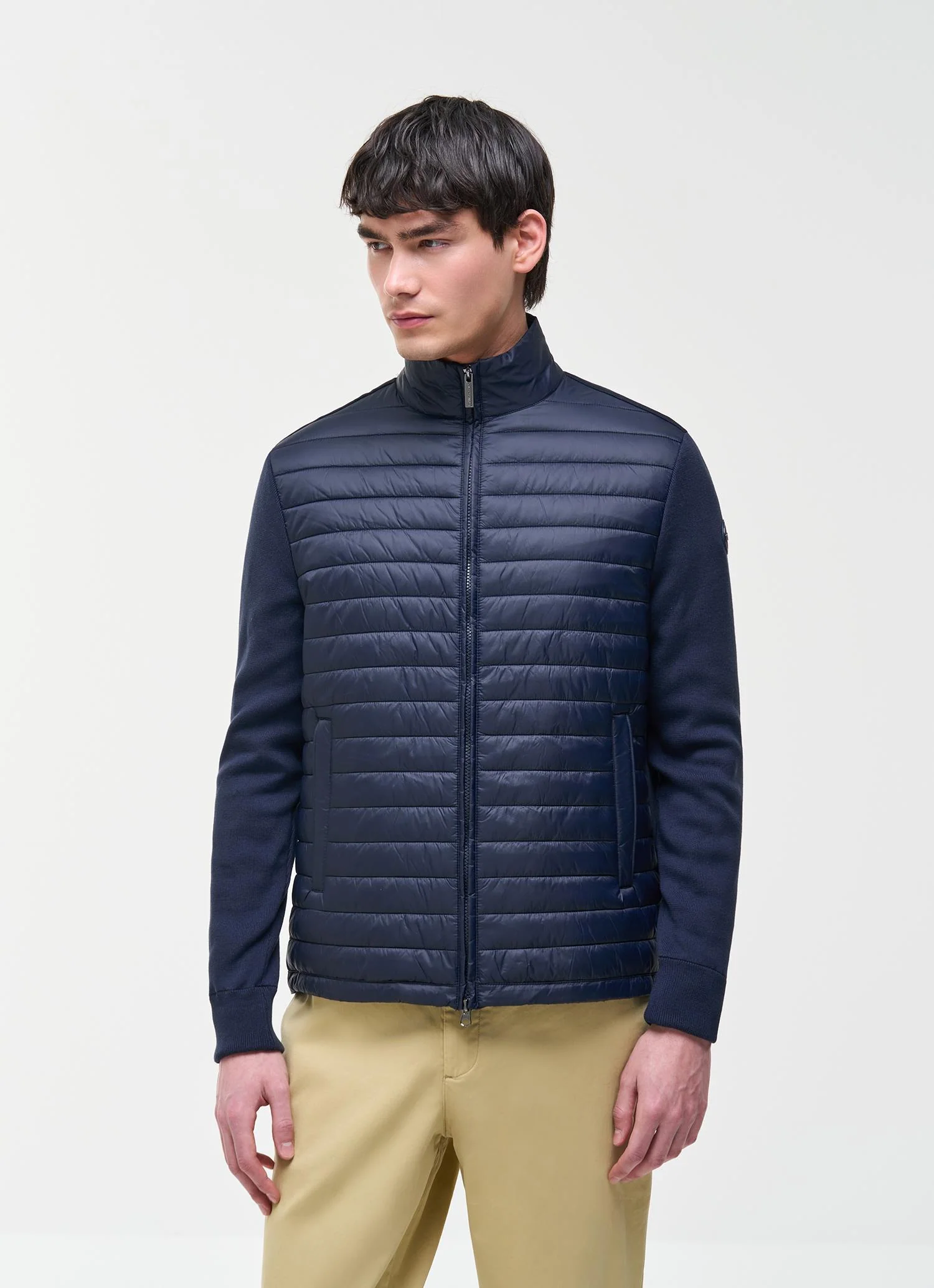 Hybrid Padded Jacket Navy Blue - Image 2