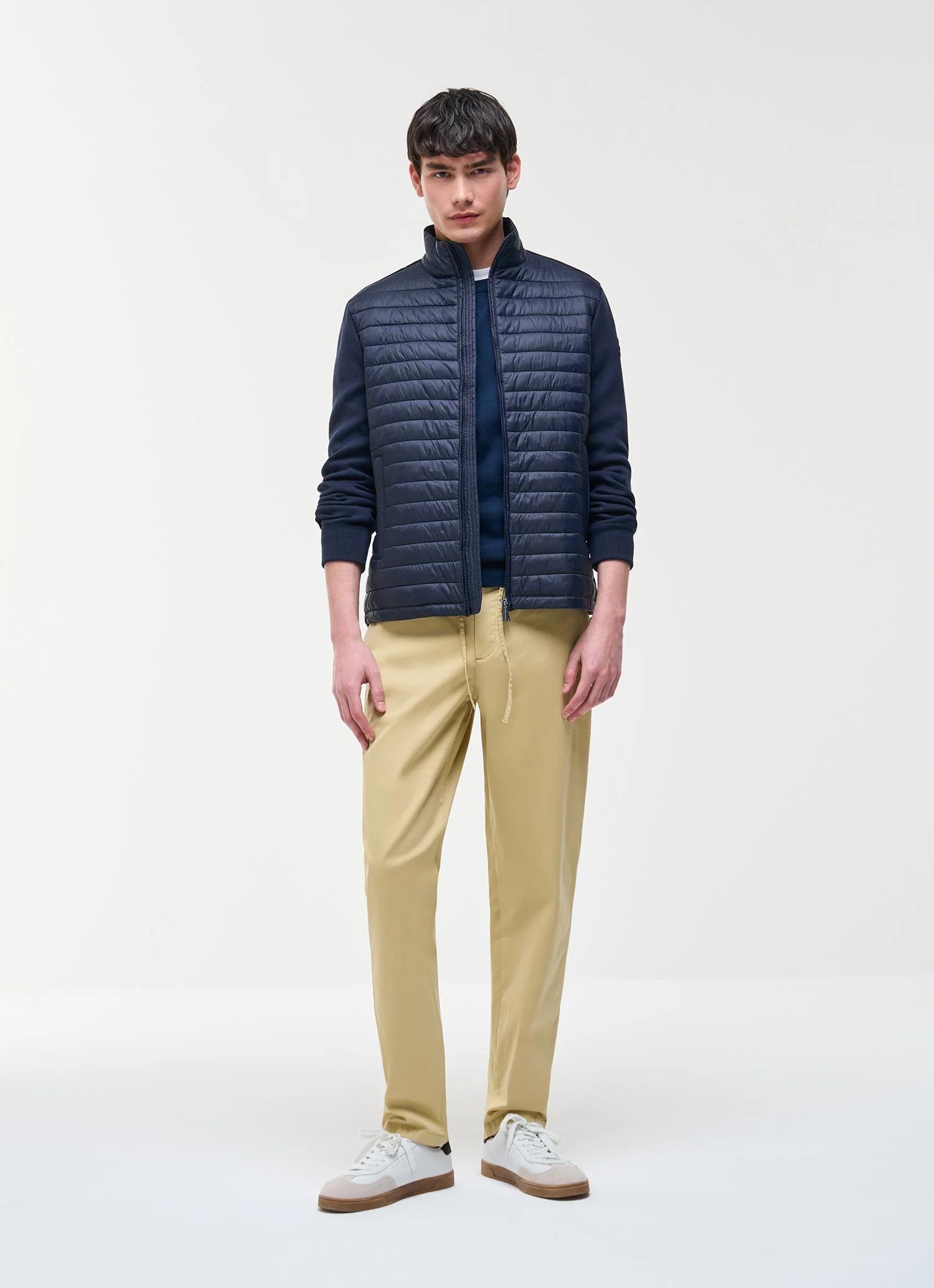 Hybrid Padded Jacket Navy Blue - Image 3