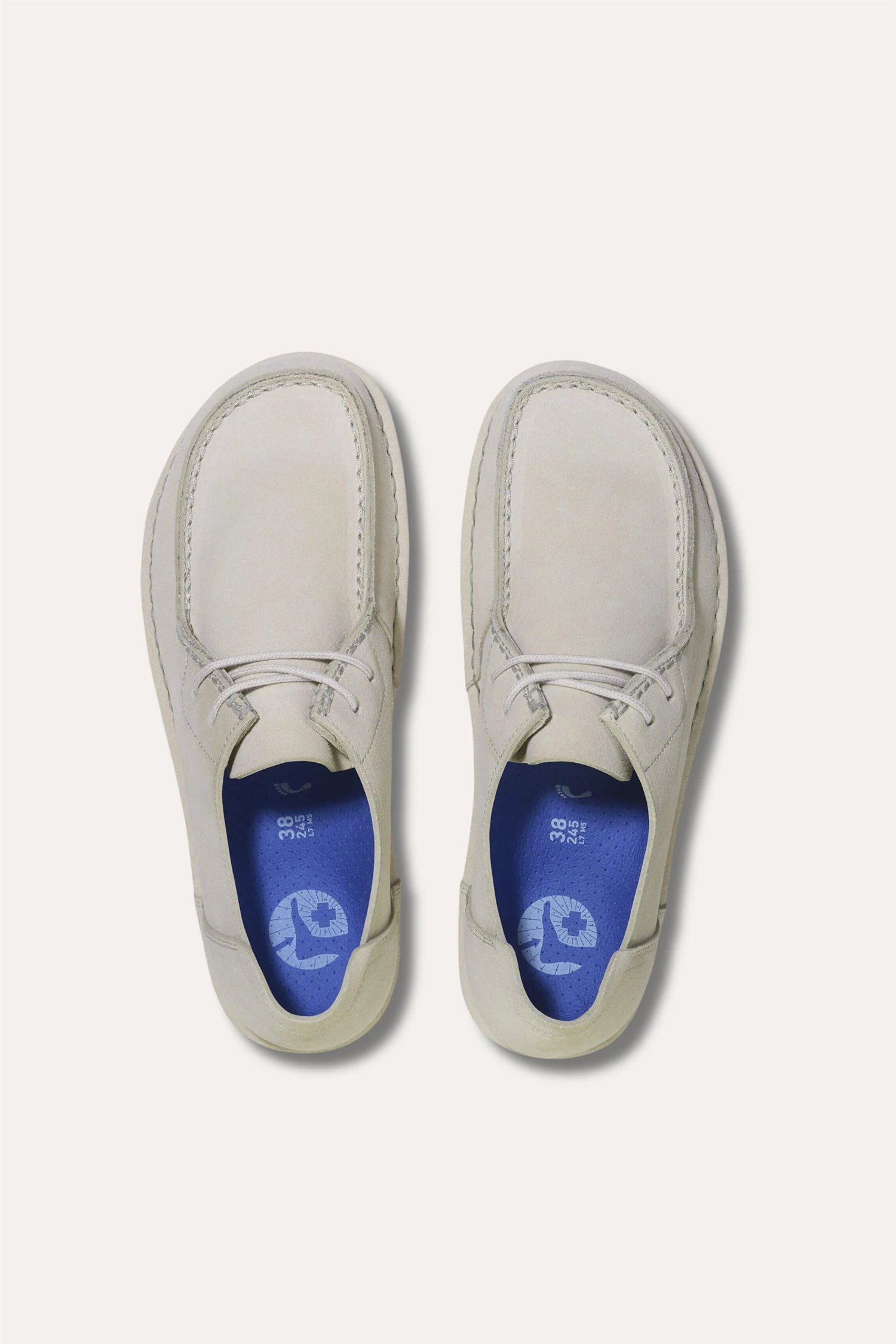 Men's Utti Lace Suede Leather Antique White - Image 5