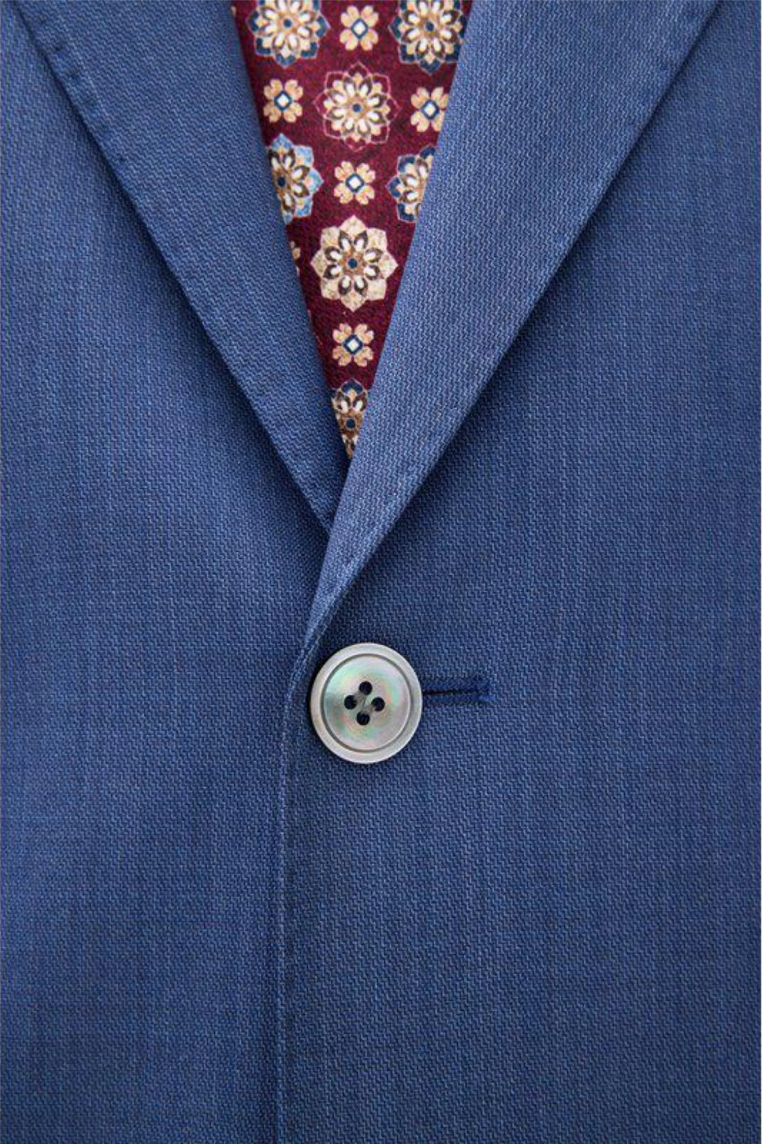 Fogerty Regular Fit Wool Blazer Blue Tropic - Image 2