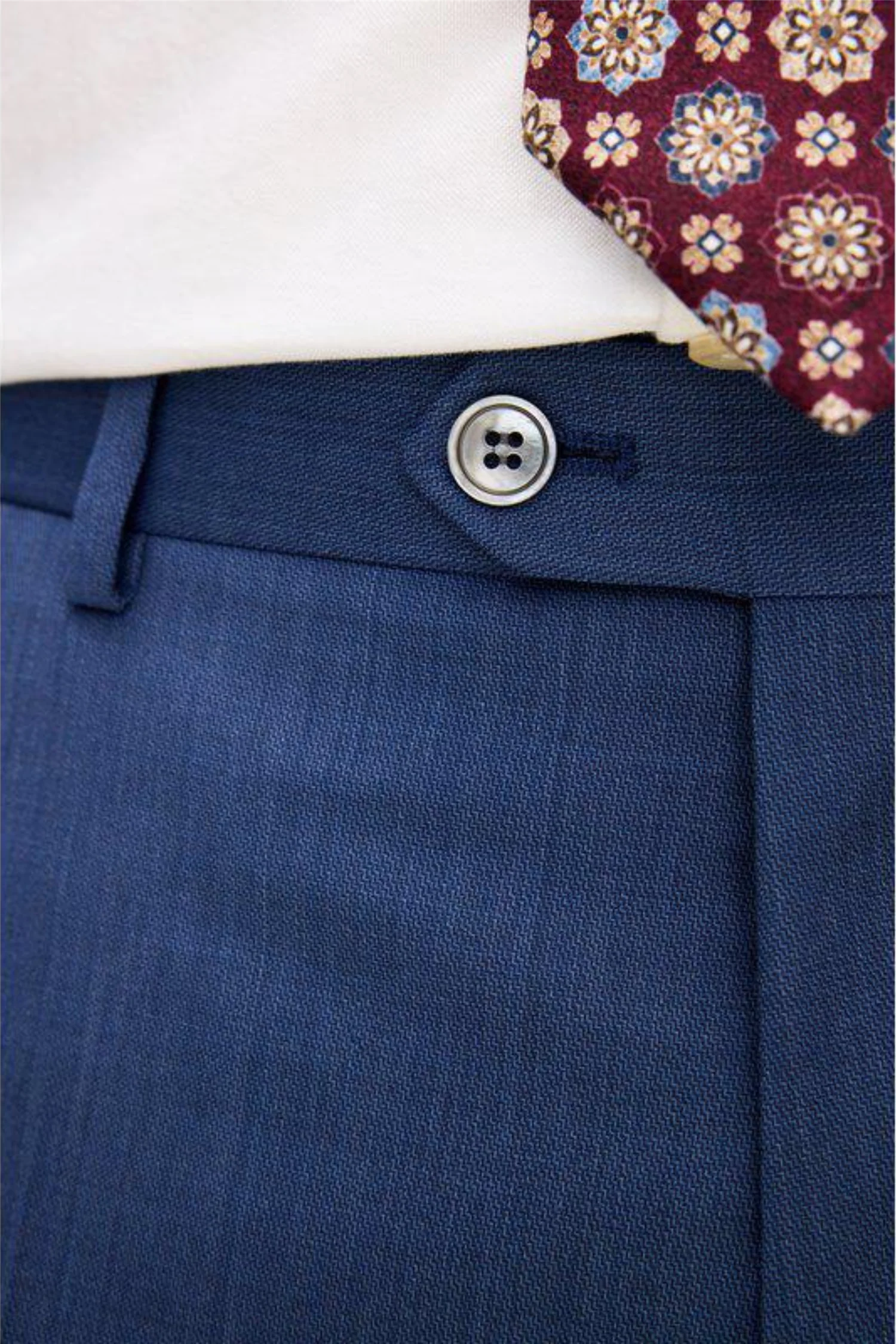 Dandy Wool Trousers Blue Tropic - Image 2