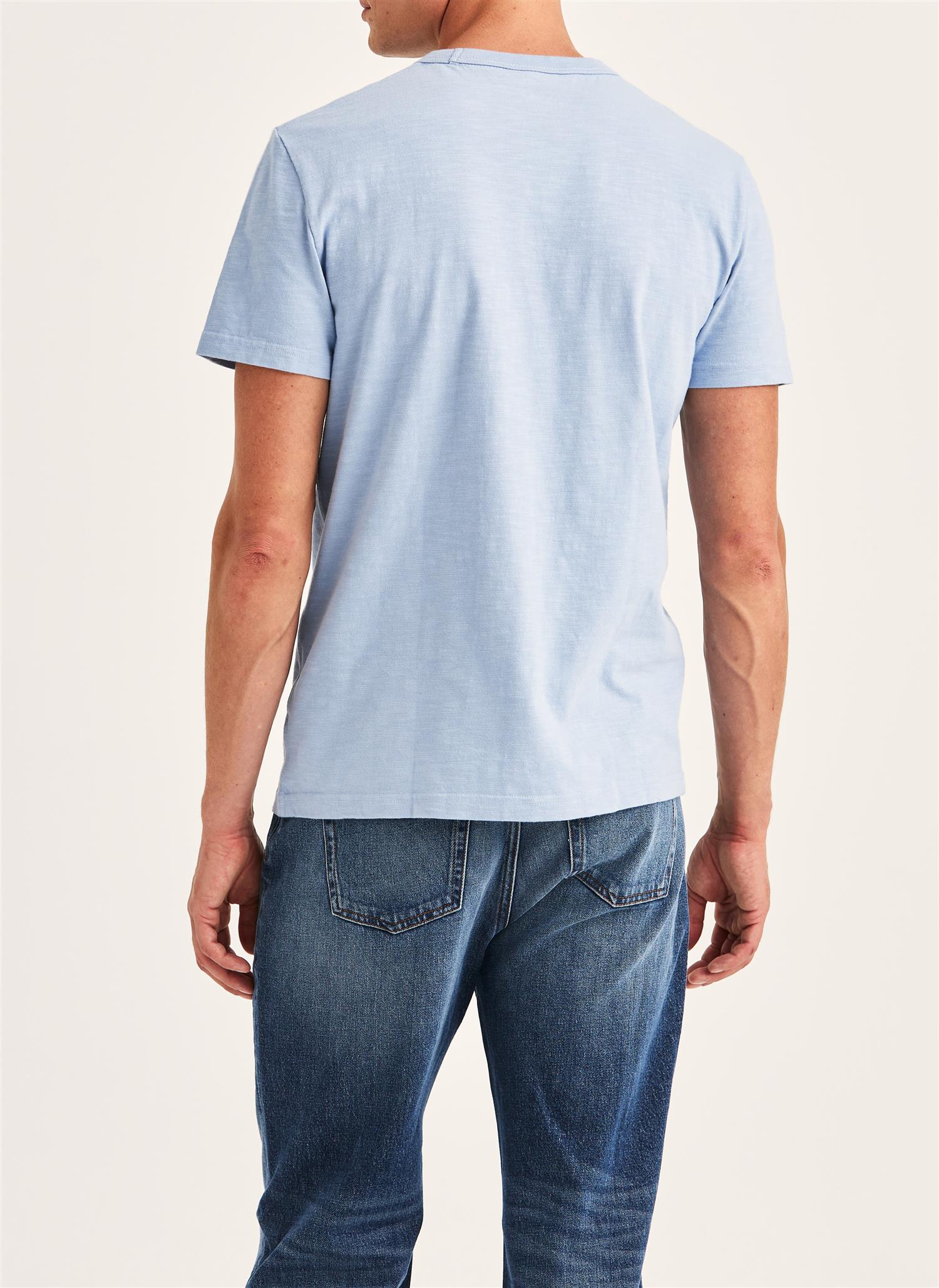 Watson Slub Tee Blue - Image 2