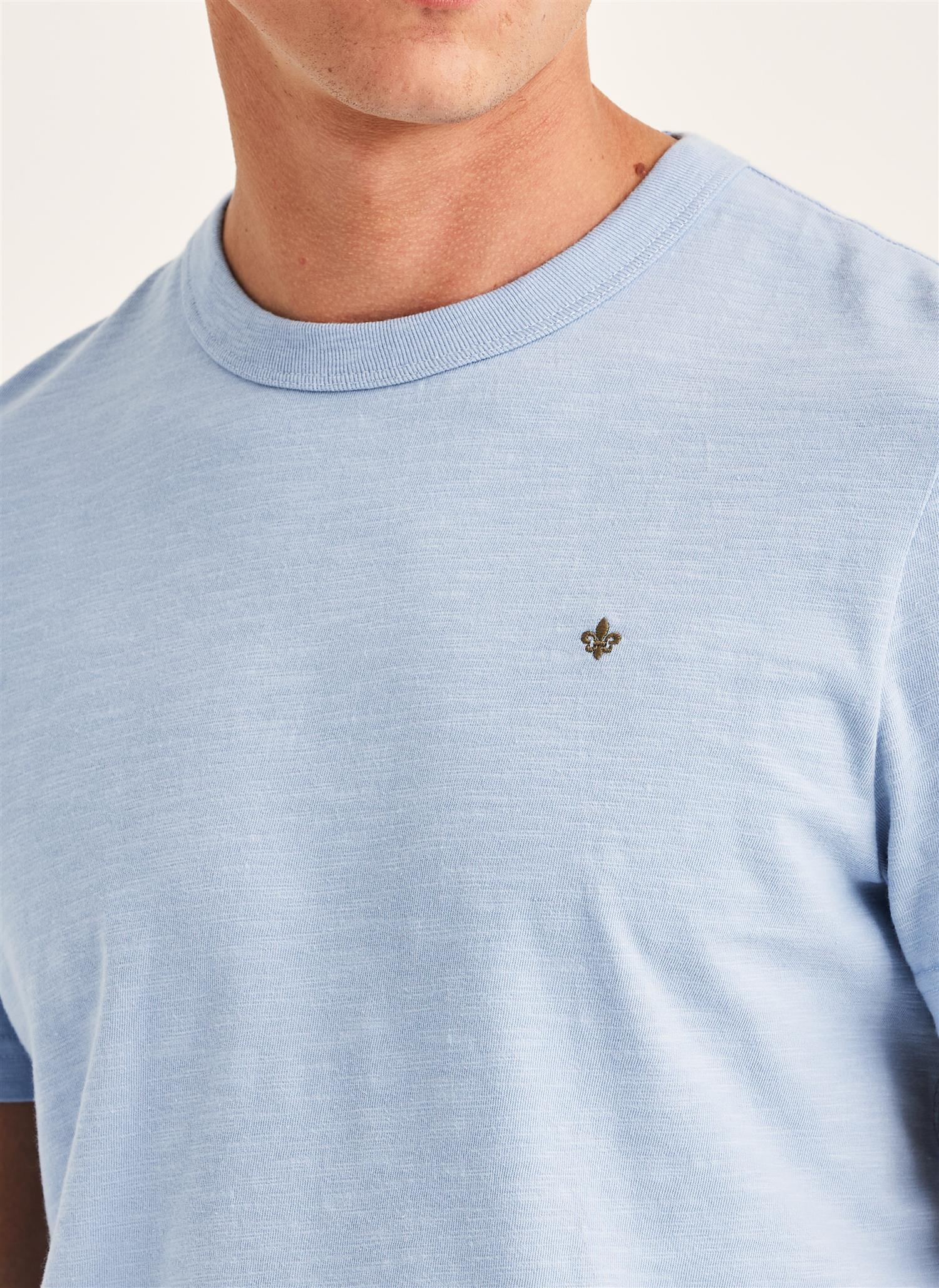 Watson Slub Tee Blue - Image 3