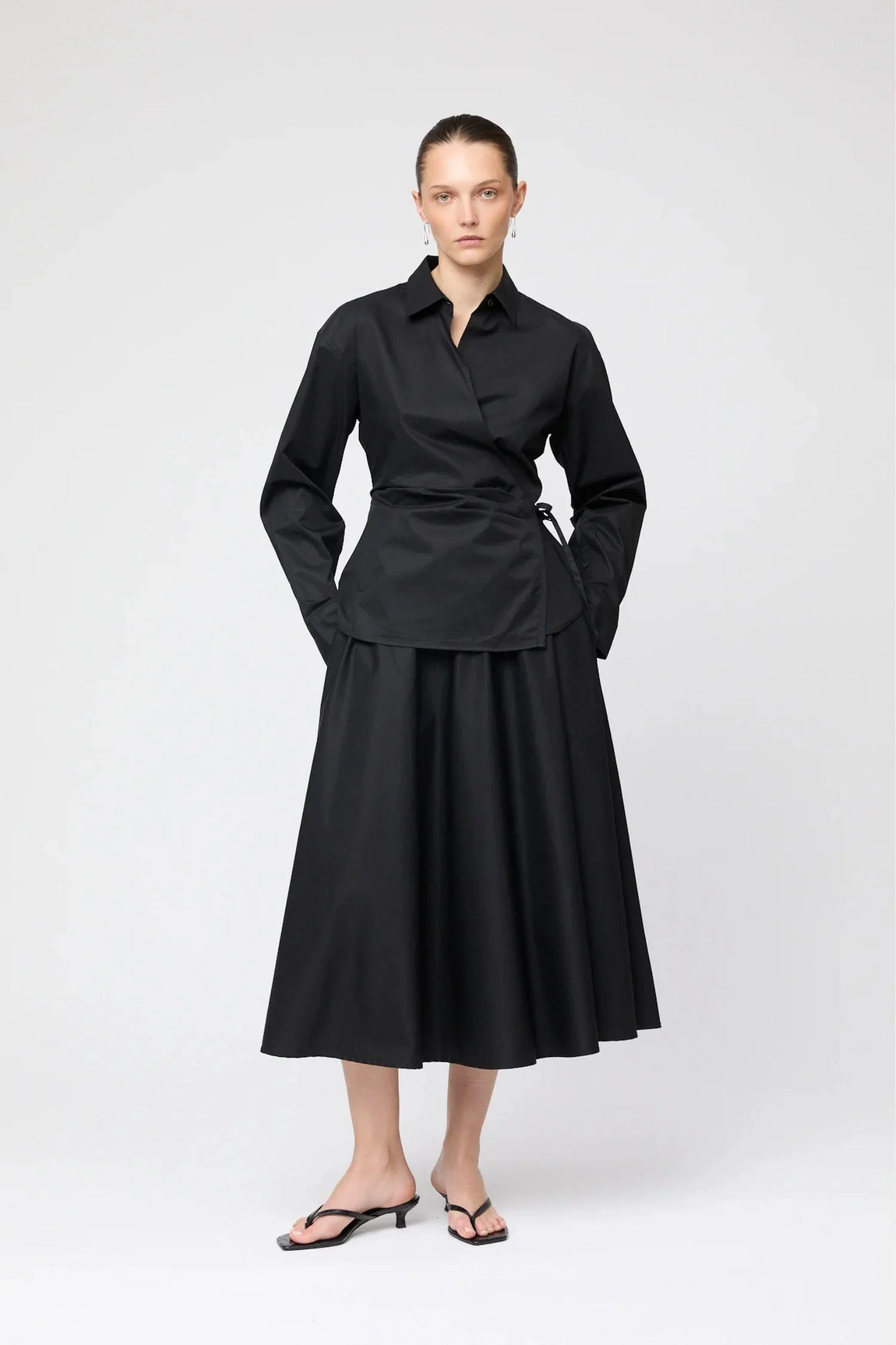Isabella Skirt- Jet Black - Image 2
