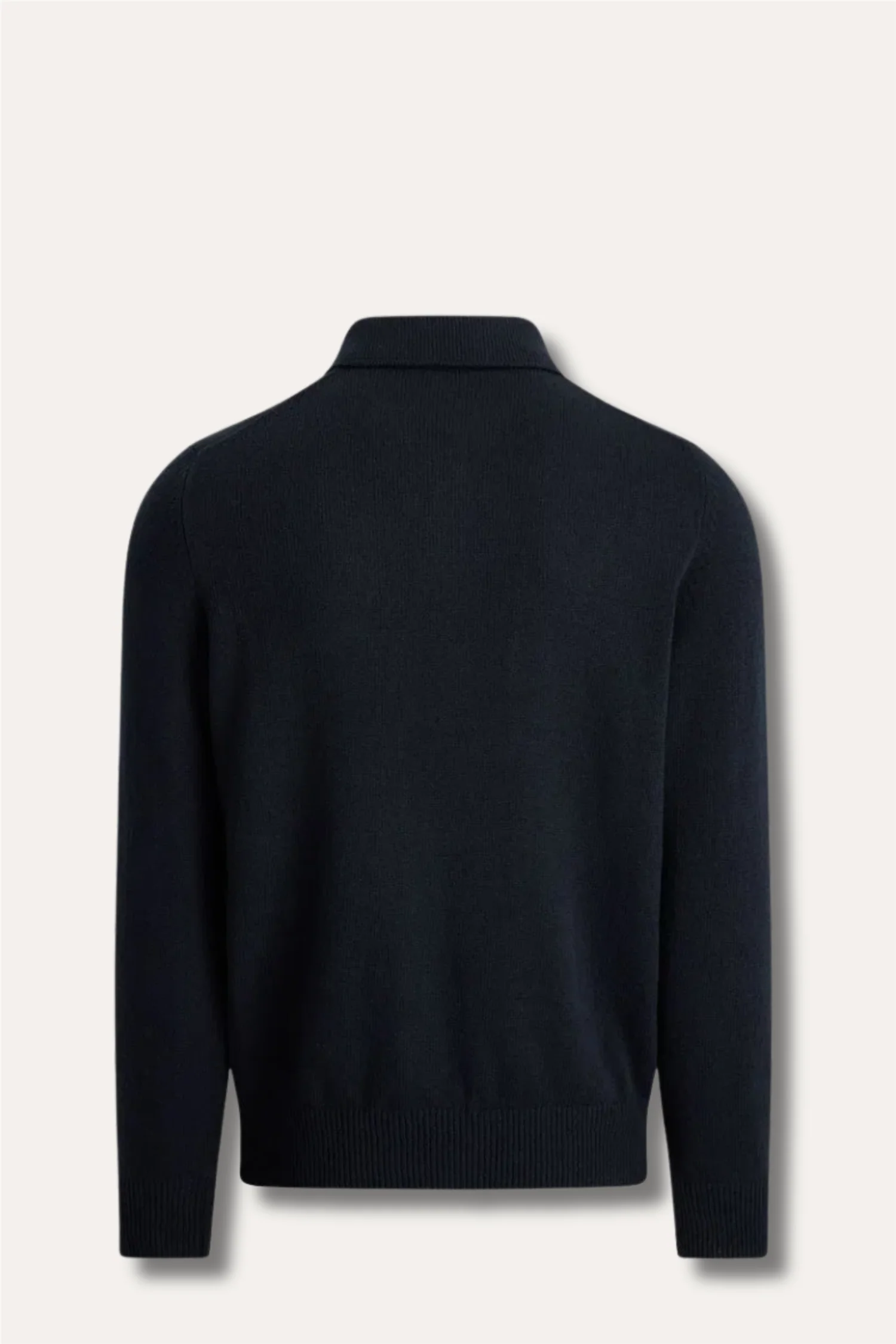 Cashmere/Cotton Cardigan Navy - Image 2