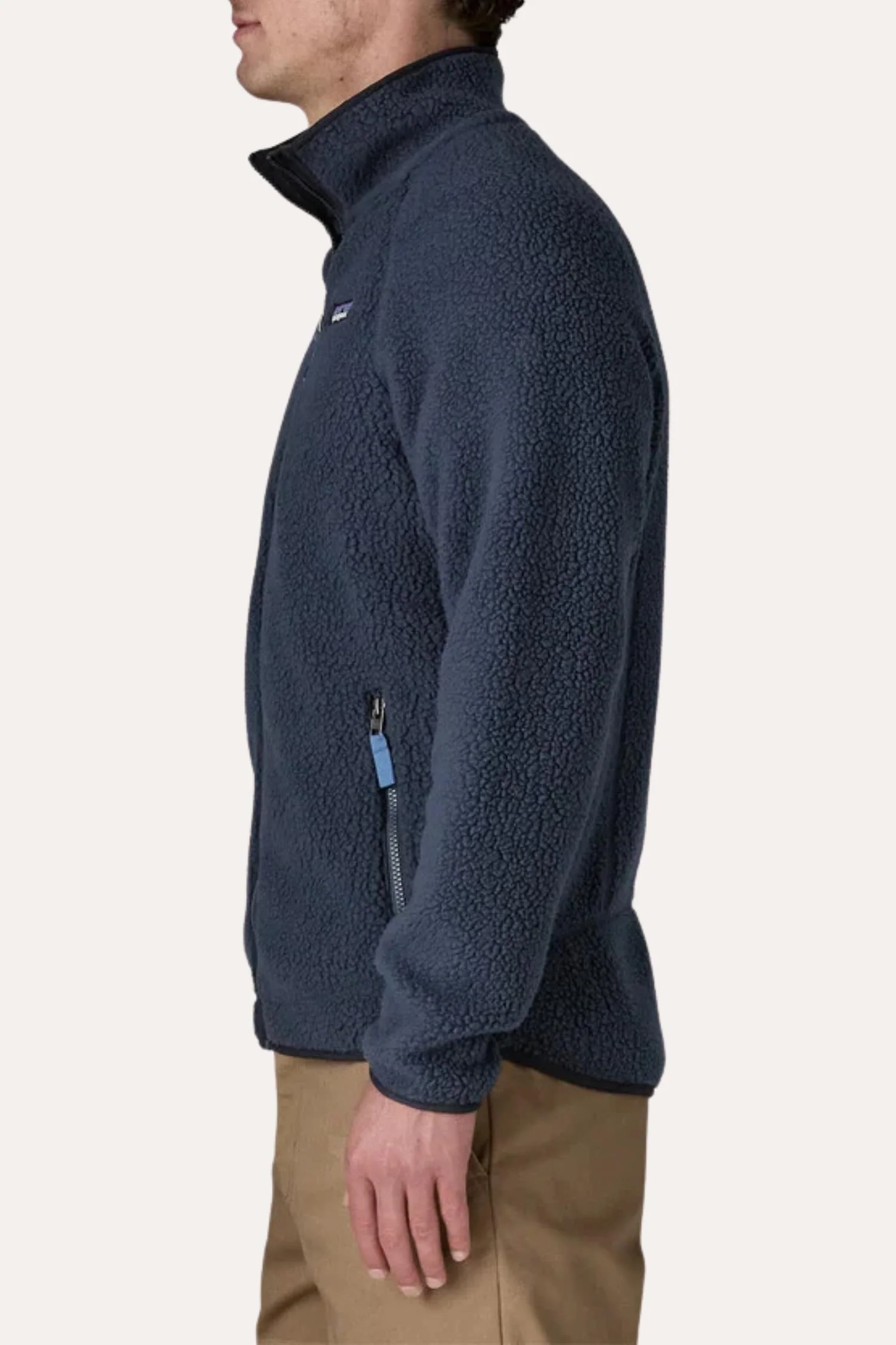 M Retro Pile Jkt New Navy w/Sunken Blue - Image 3