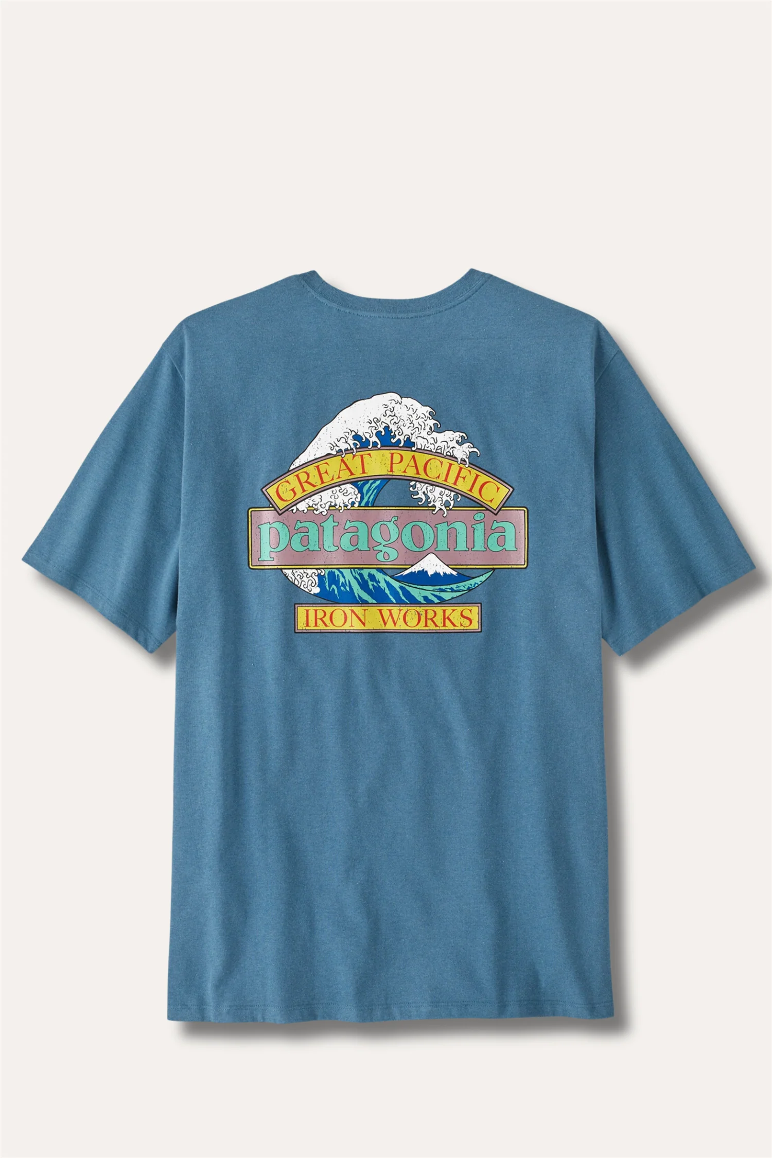 M Great Waves Responsibili-Tee Shore Blue - Image 2