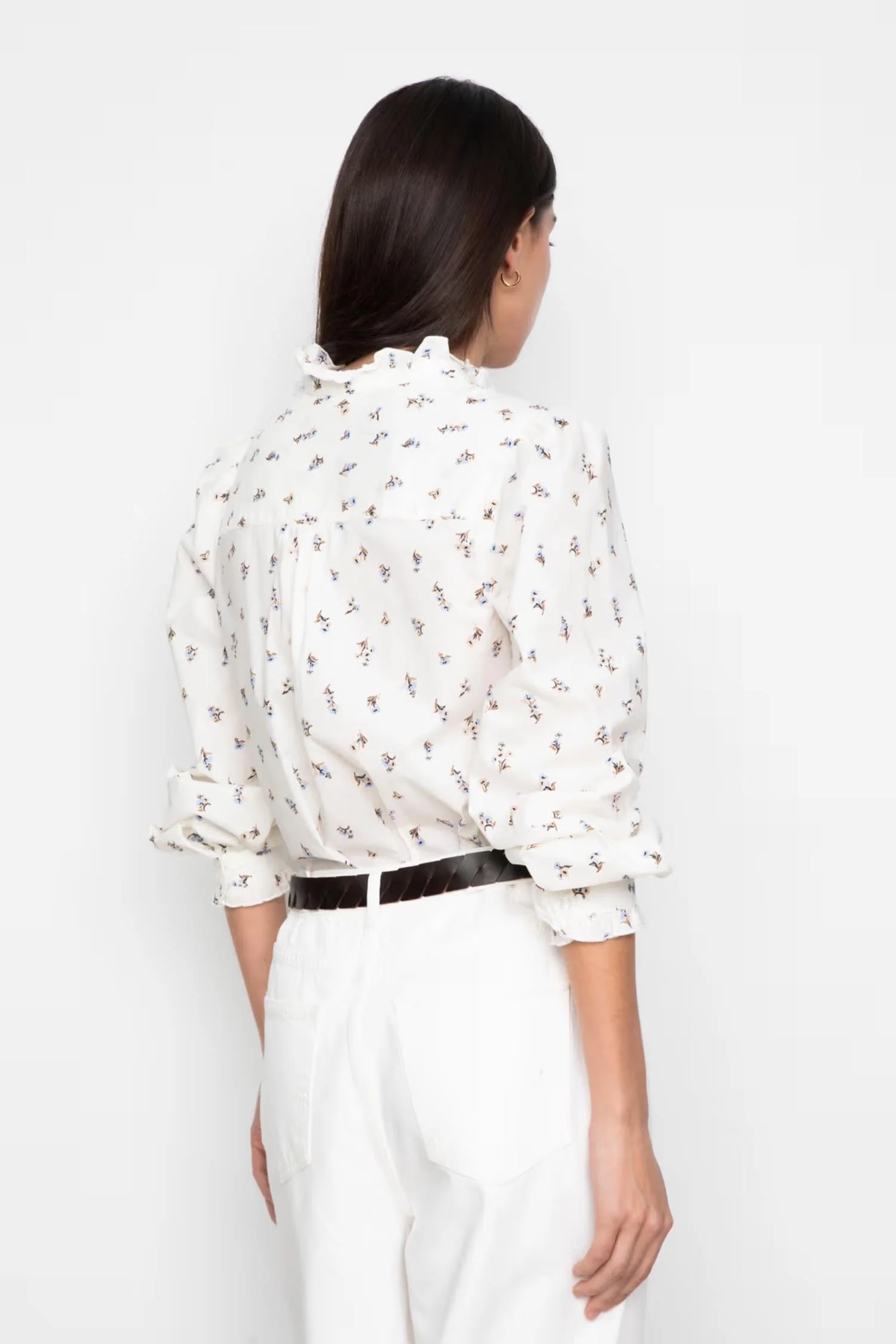 Emily blouse - White anemone - Image 4