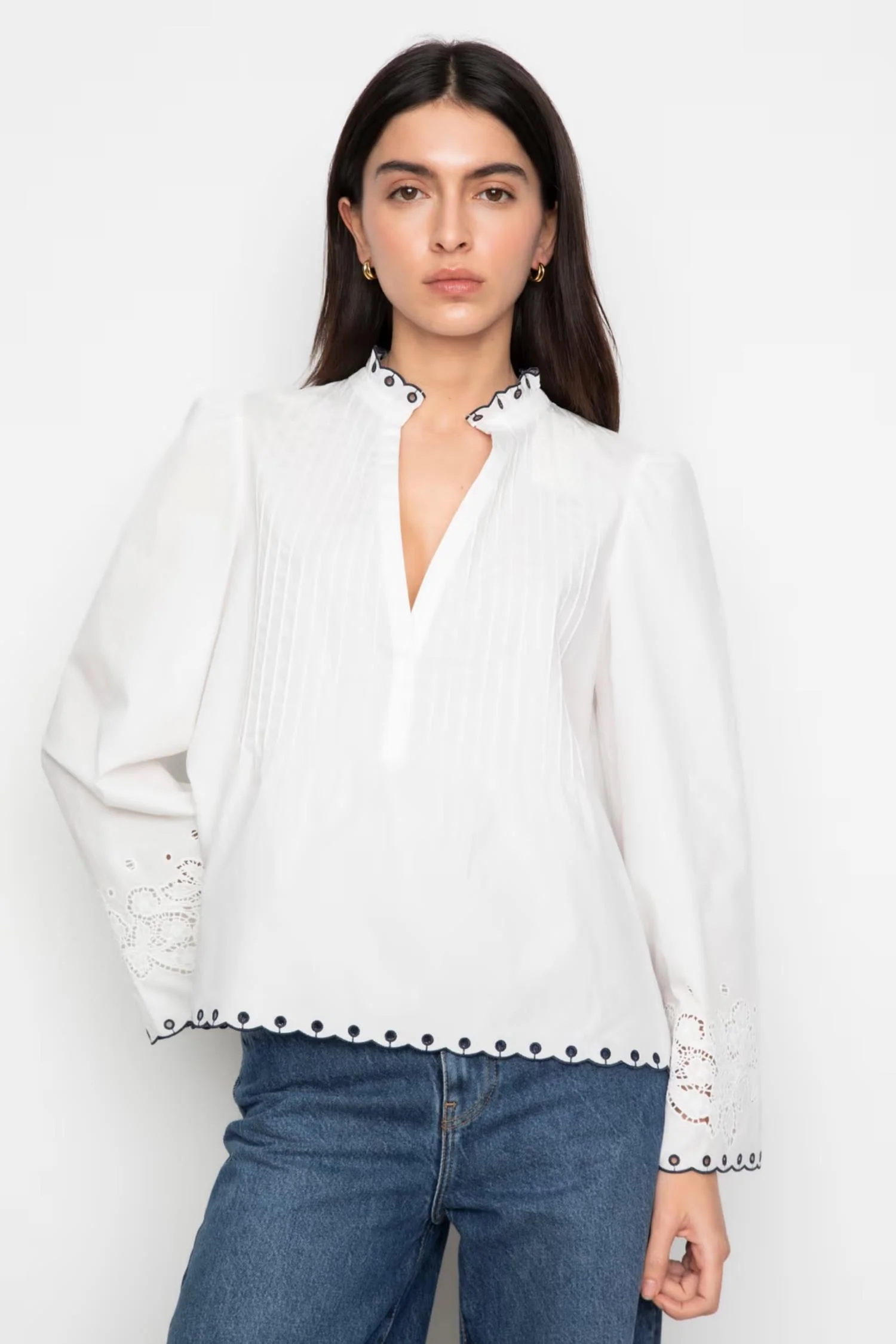 Lynn Blouse - 1005 white - Image 2