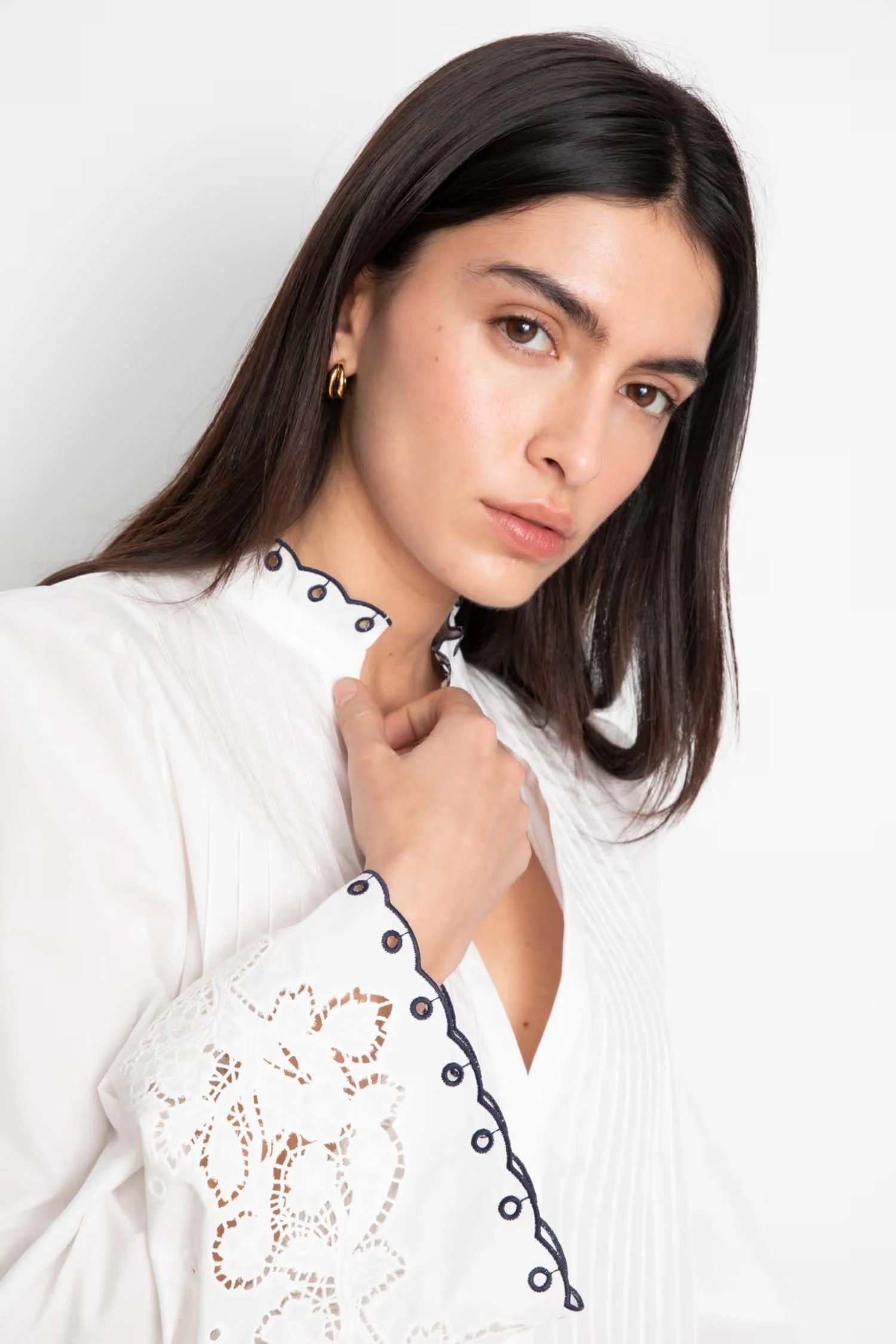 Lynn Blouse - 1005 white - Image 5