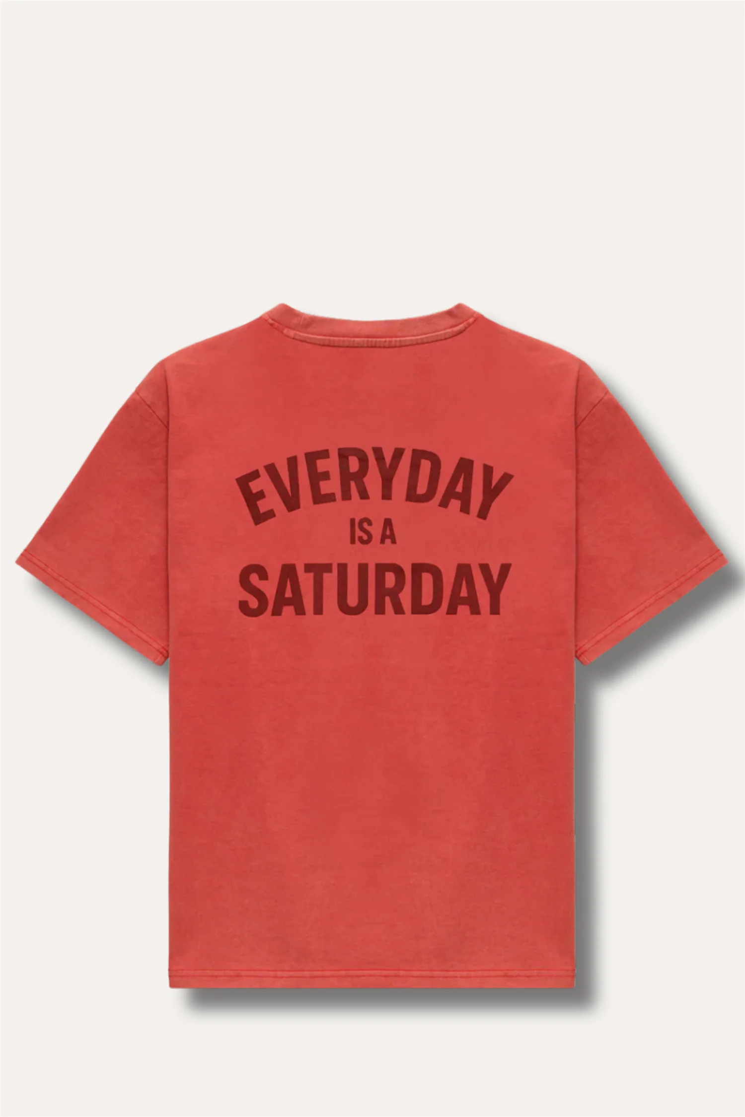 Everyday T-Shirt Washed Red - Image 2
