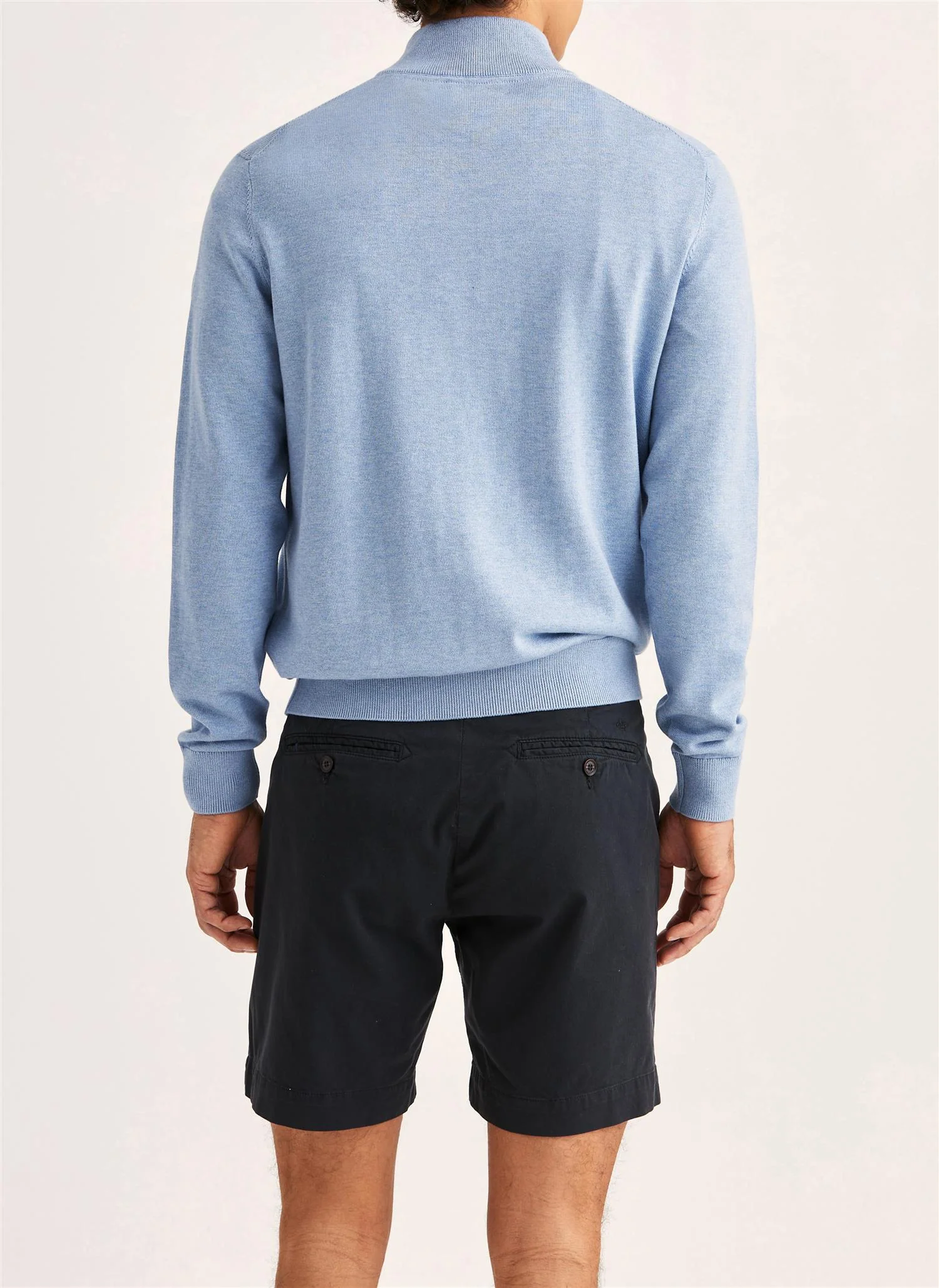 Riley Half Zip Blue - Image 2