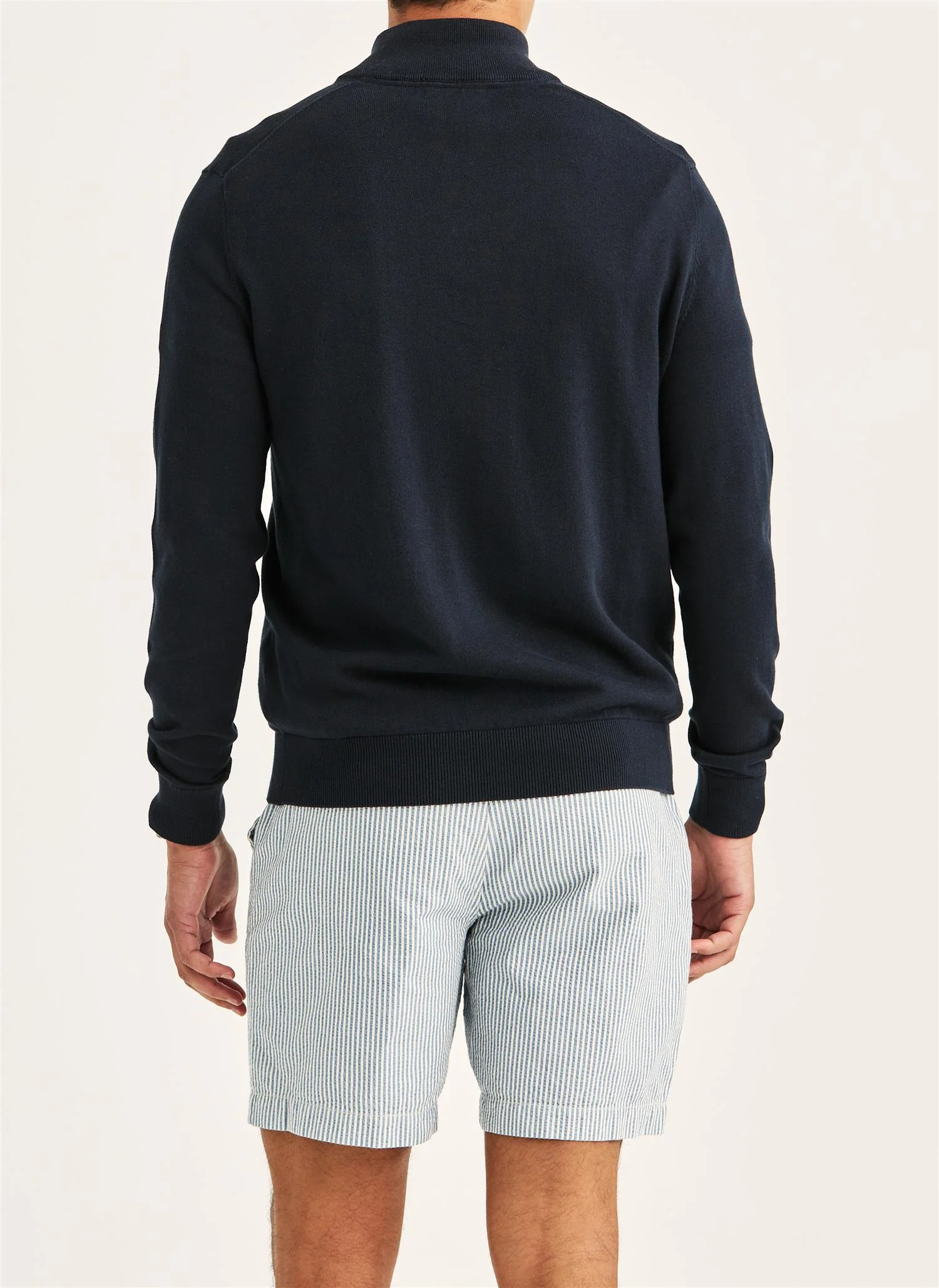 Riley Half Zip Old Blue - Image 2