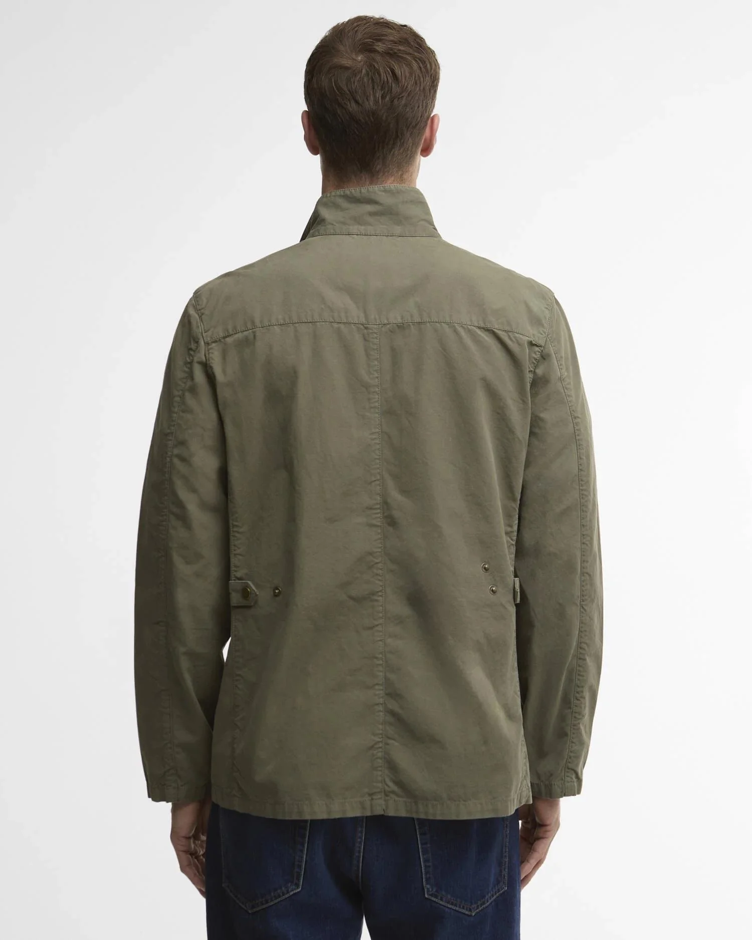 Ogston Casual Jacket Dusty Olive - Image 3